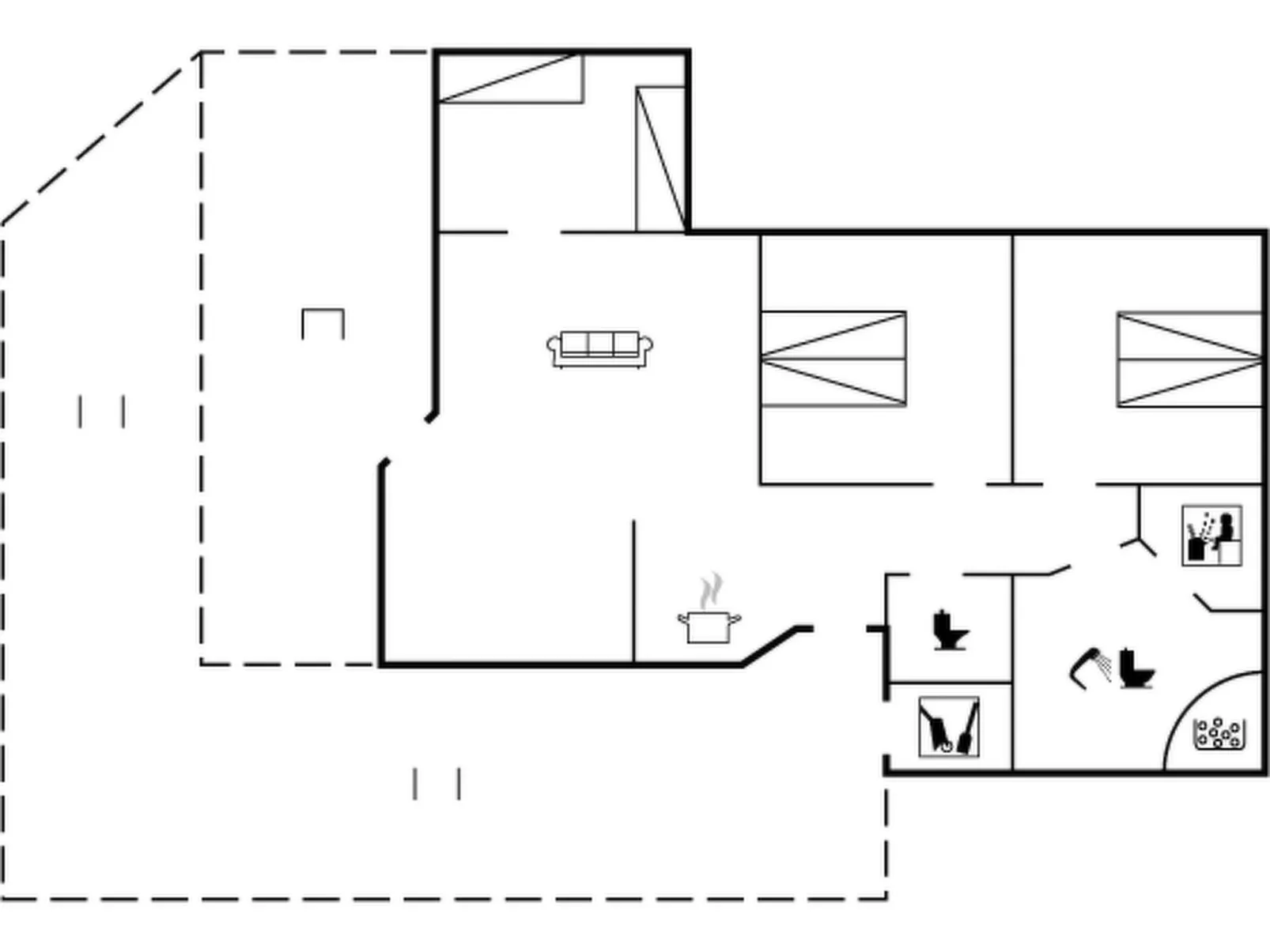 "Hilke" - 850m from the sea
