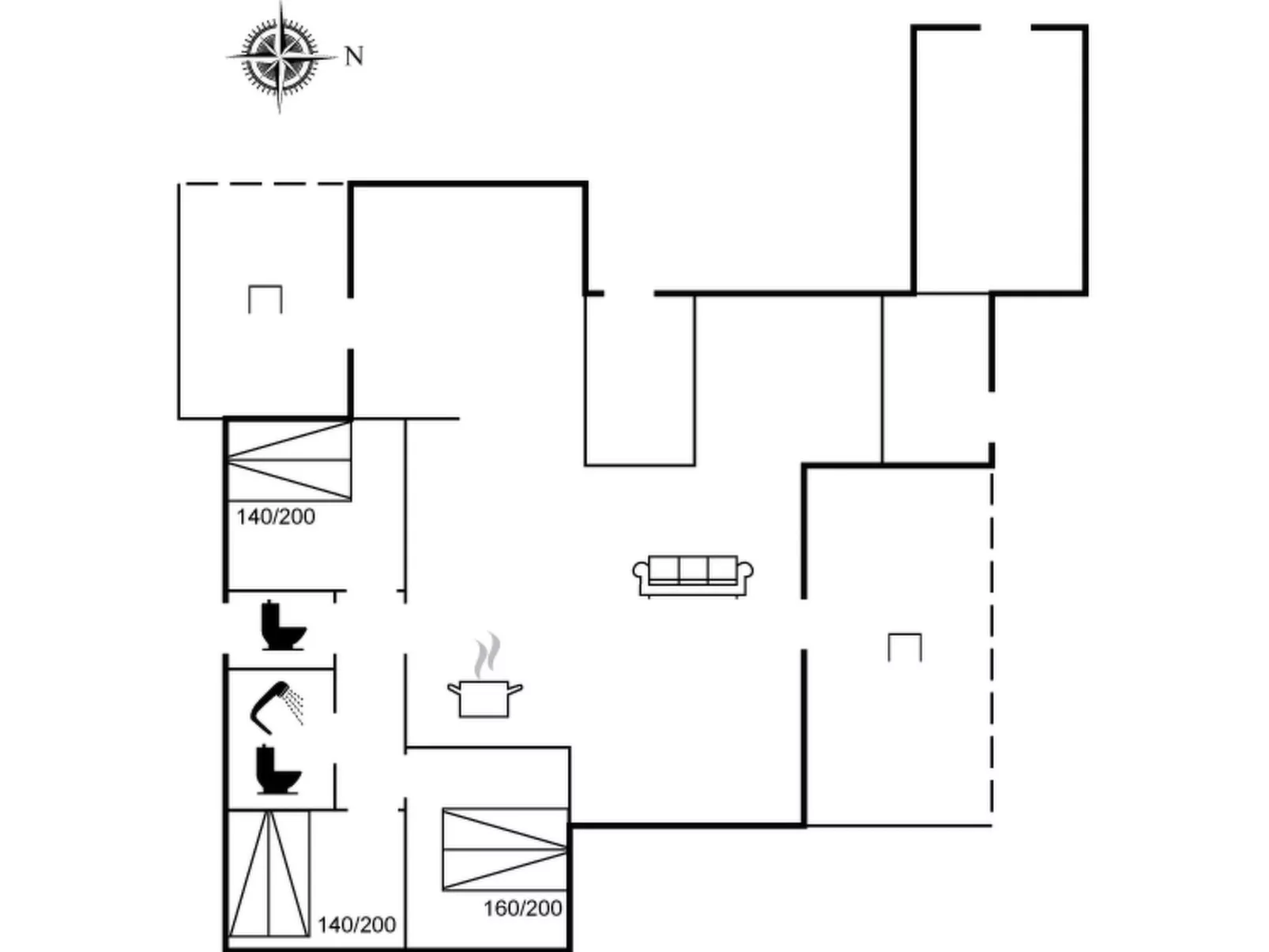 "Eriksine" - 150m from the sea