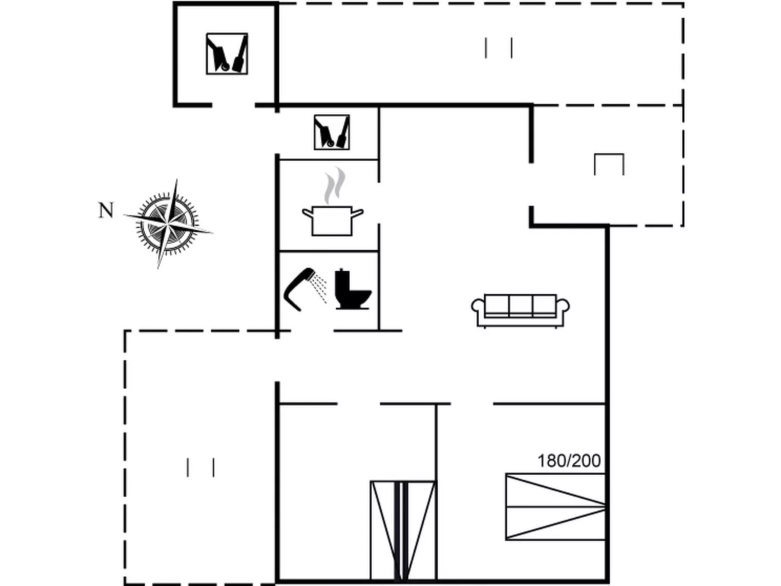 "Usko" - 250m from the sea