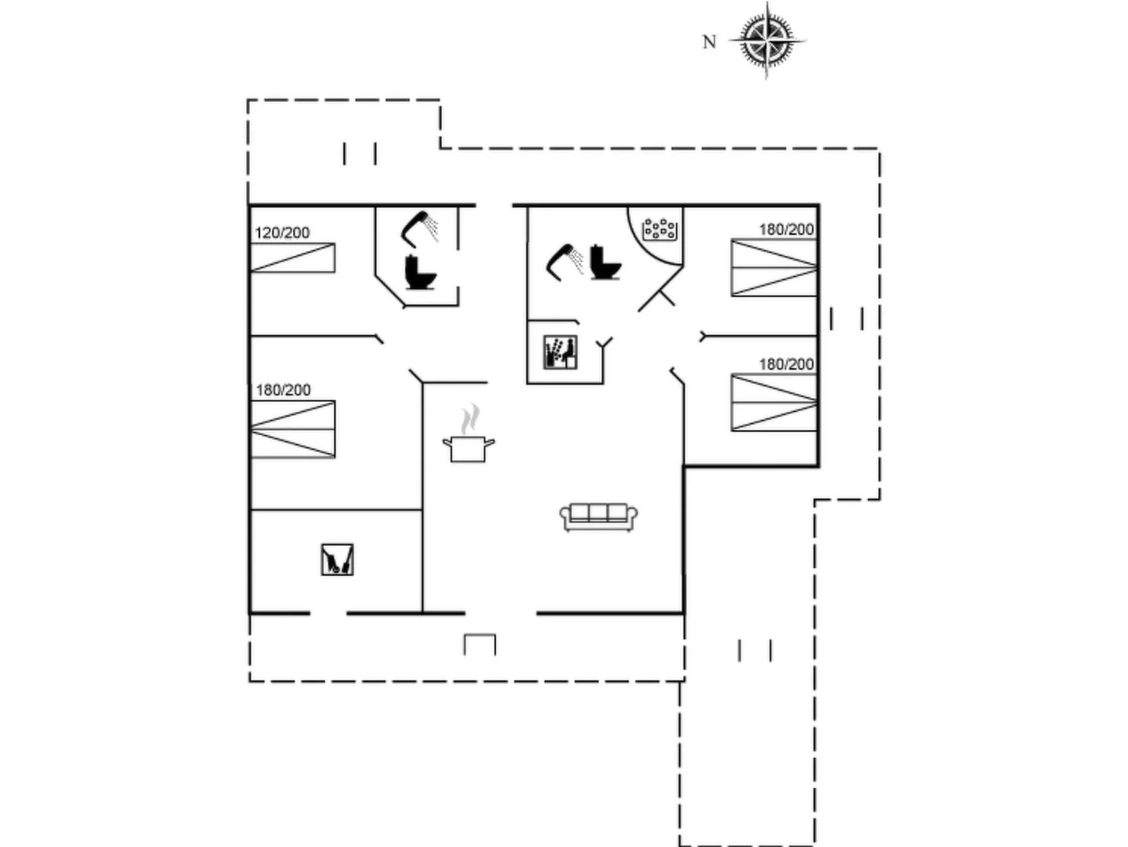 "Dorethea" - 300m from the sea
