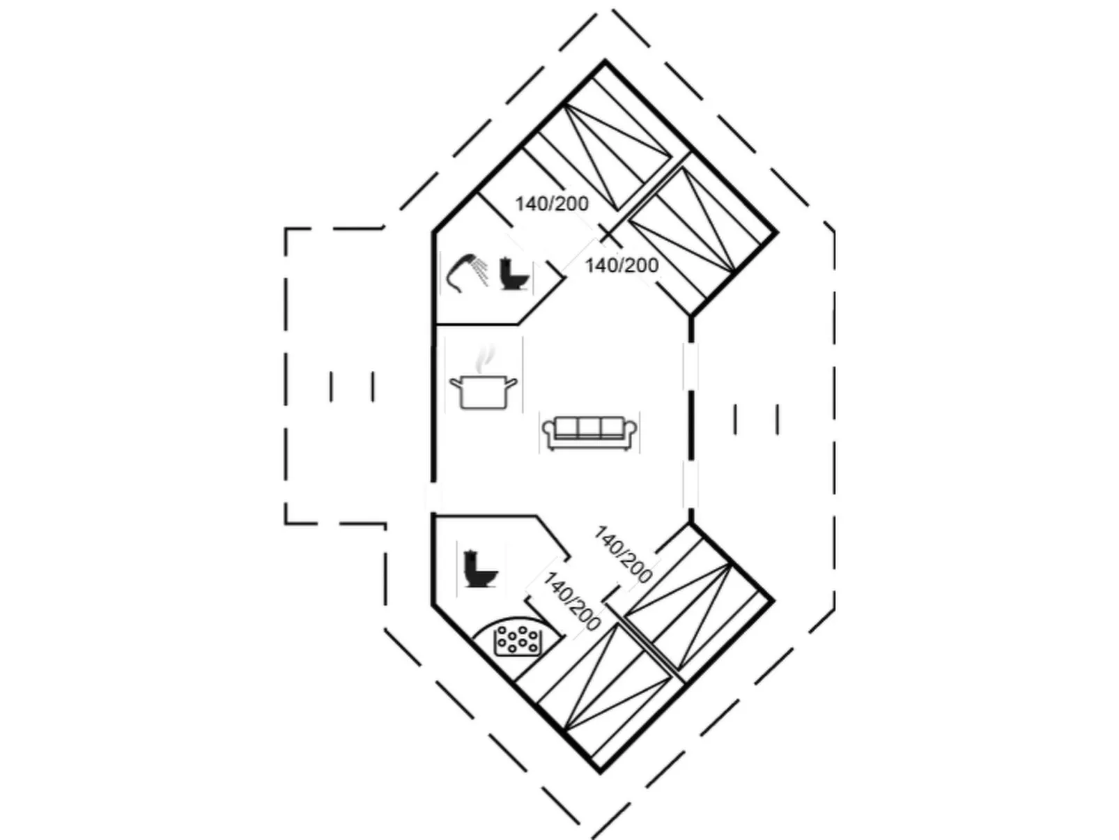 "Tydkil" - 300m to the fjord