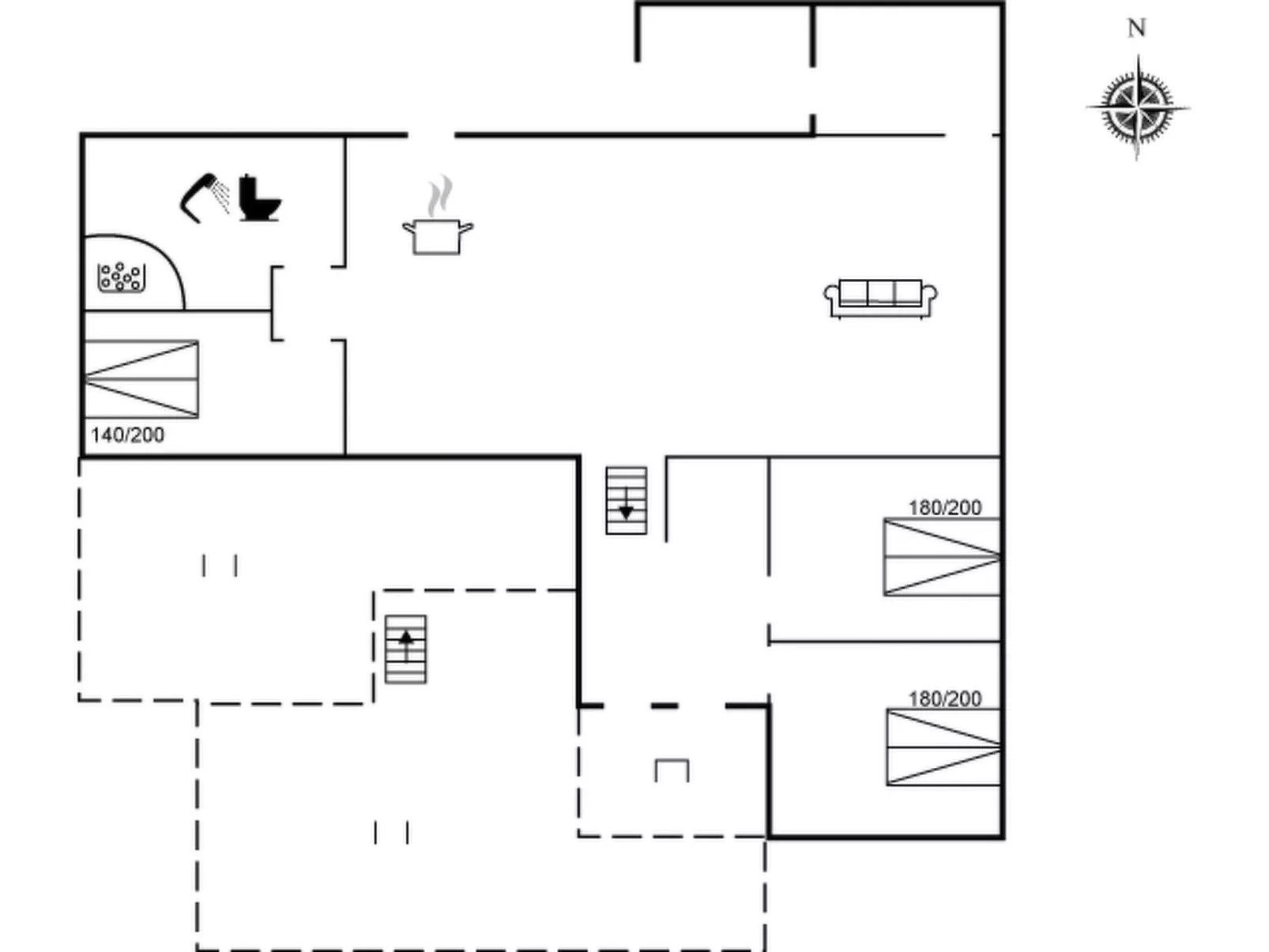 "Gerhild" - 300m from the sea