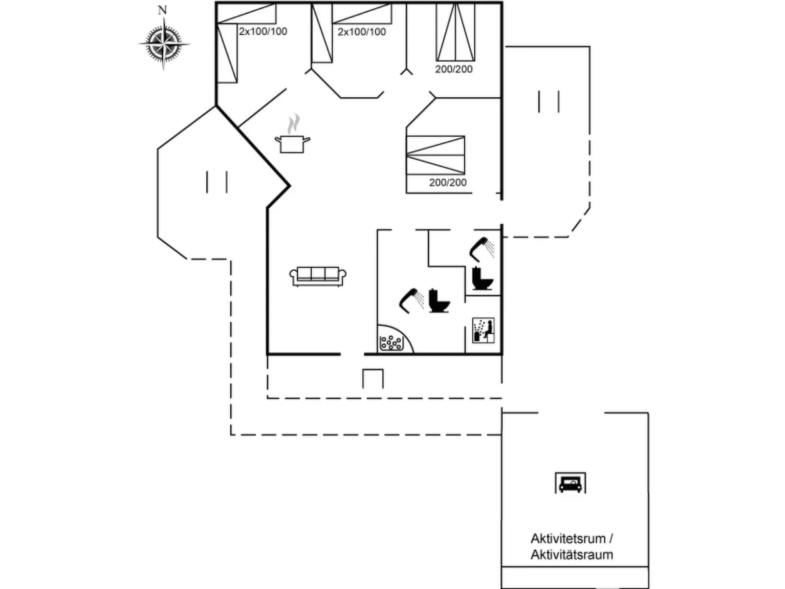 "Lex" - 150m from the sea