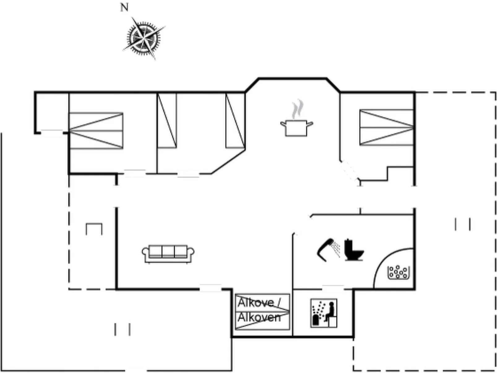 "Ellis" - 700m to the fjord