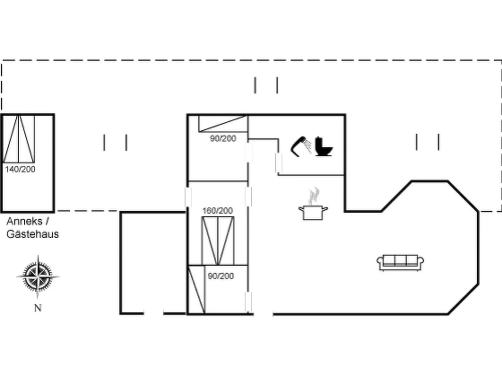 "Thomsen" - 475m from the sea