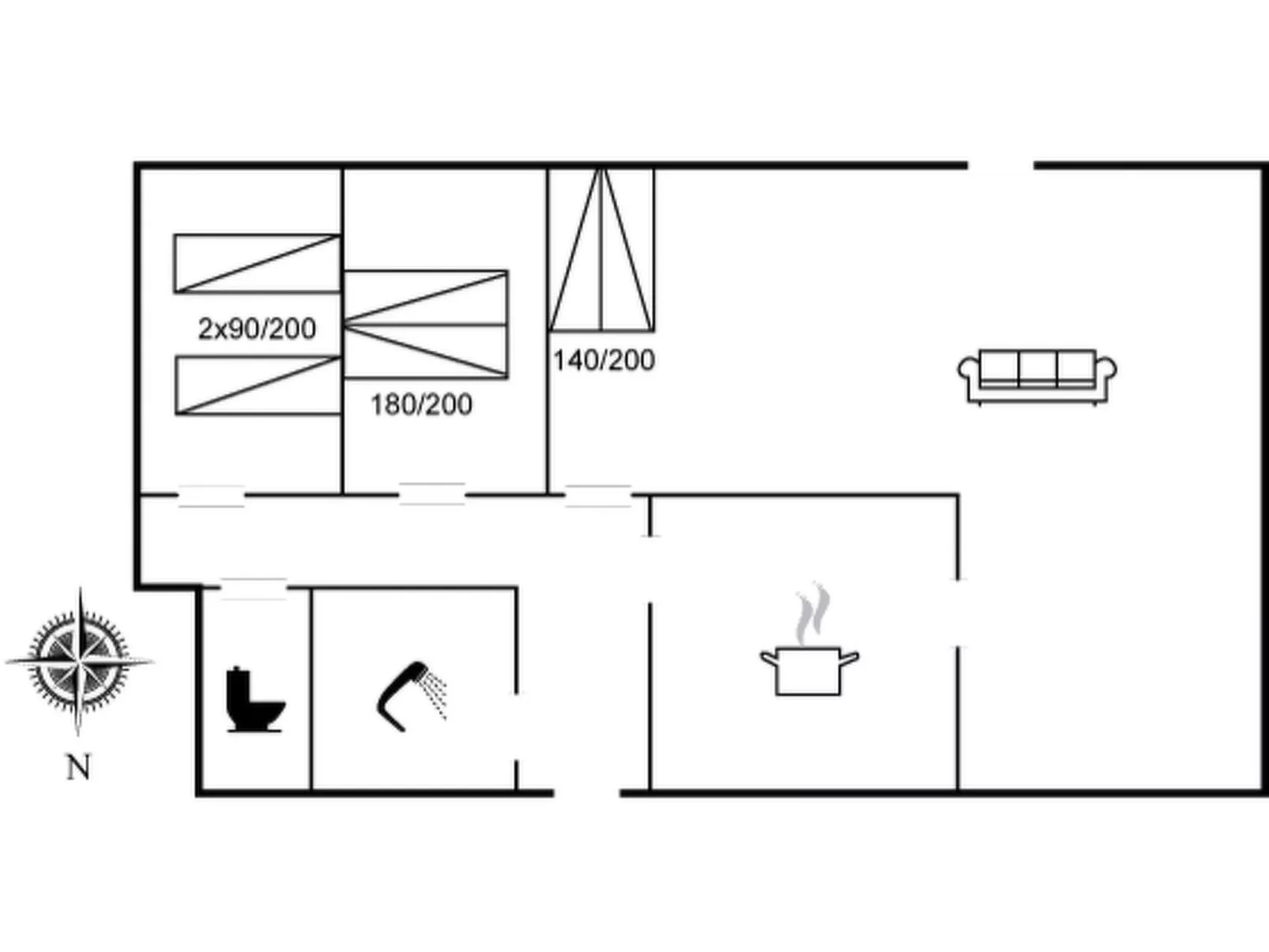 "Ellanor" - 1.4km from the sea