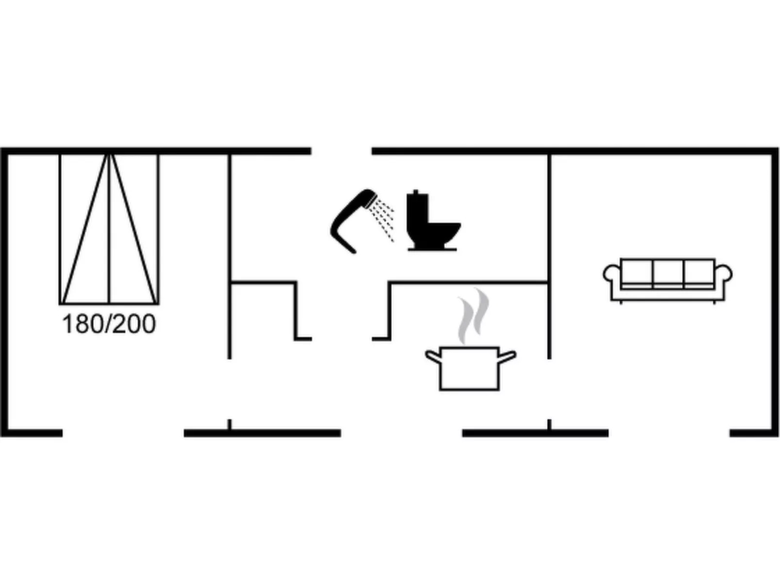 "Skrollan" - 100m from the sea