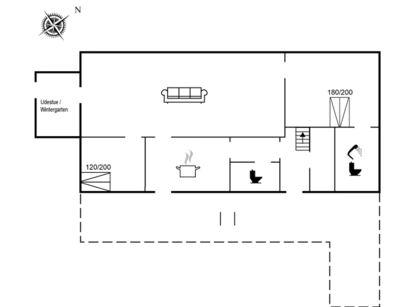 "Blome" - 350m from the sea