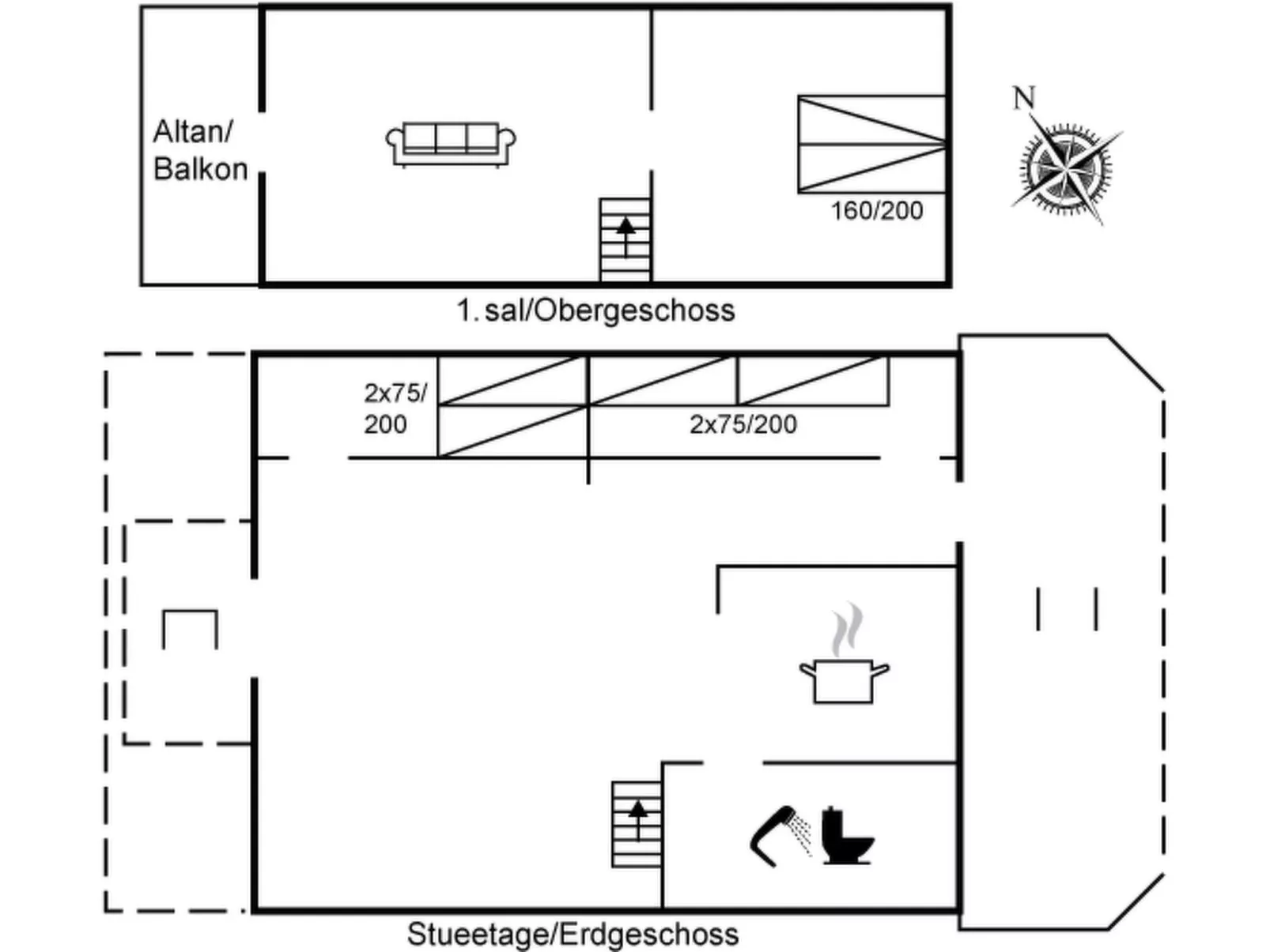 "Pauli" - 350m from the sea