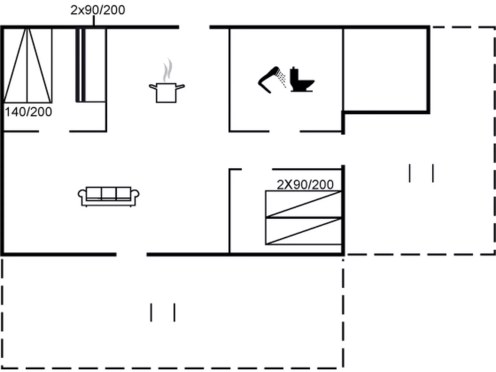 "Isabel" - 500m from the sea