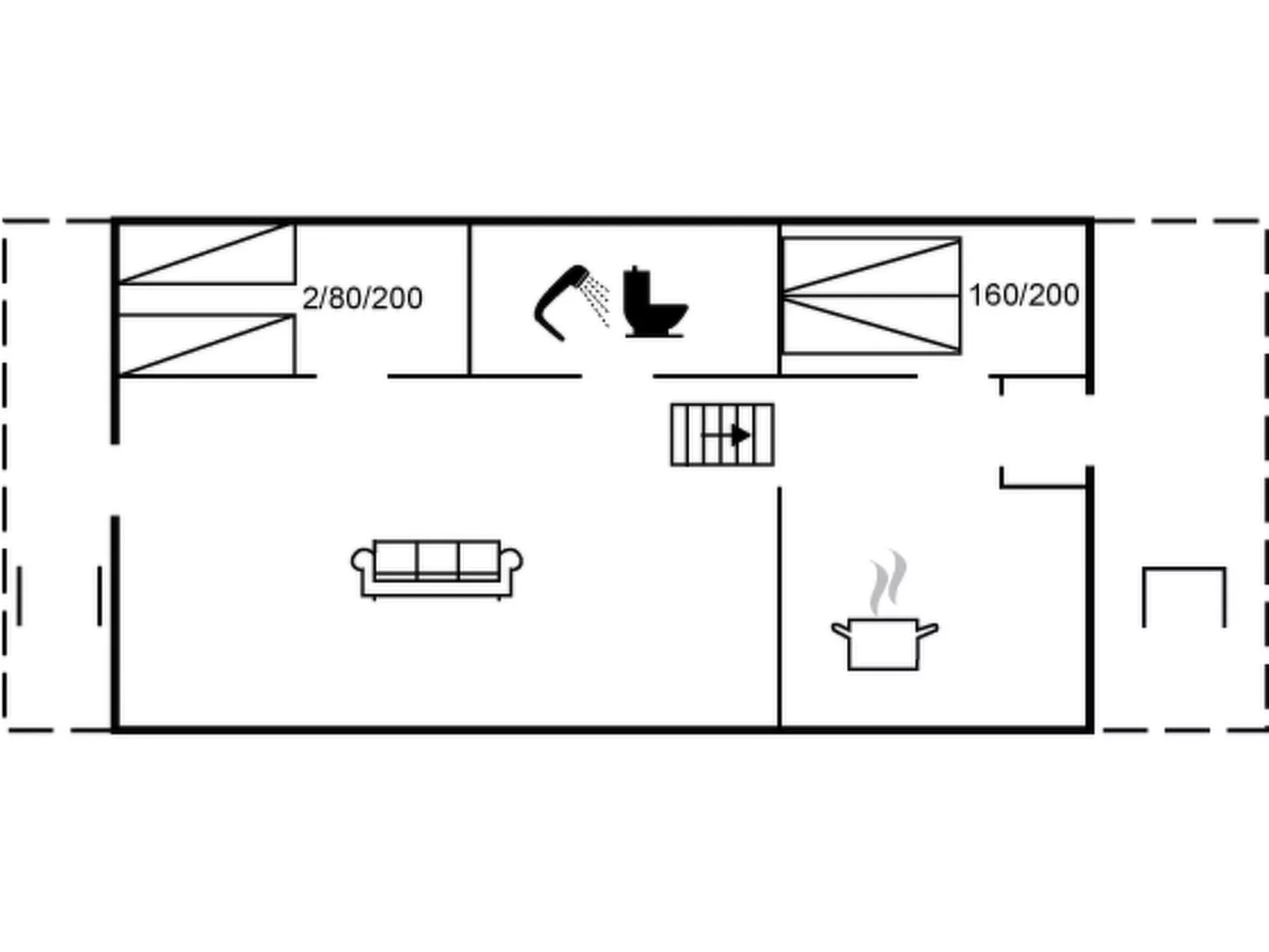"Agga" - 500m from the sea
