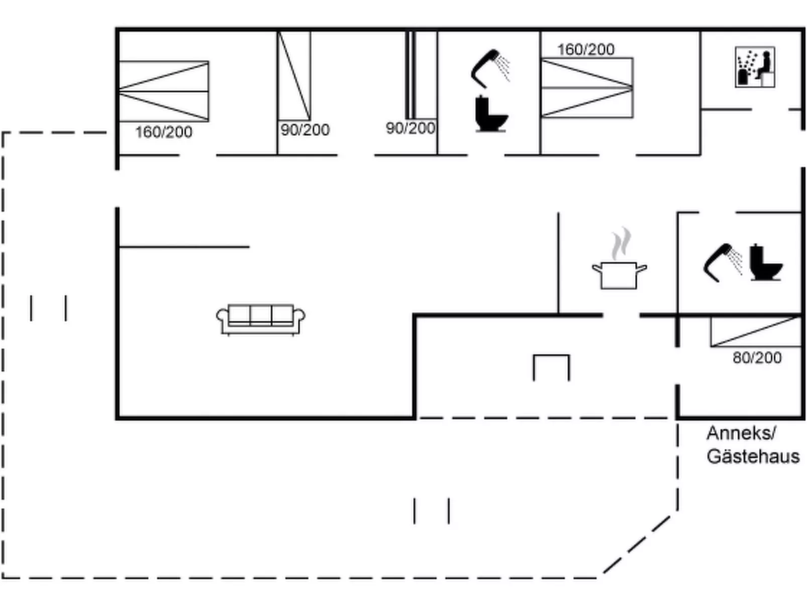 "Liesel" - 700m from the sea