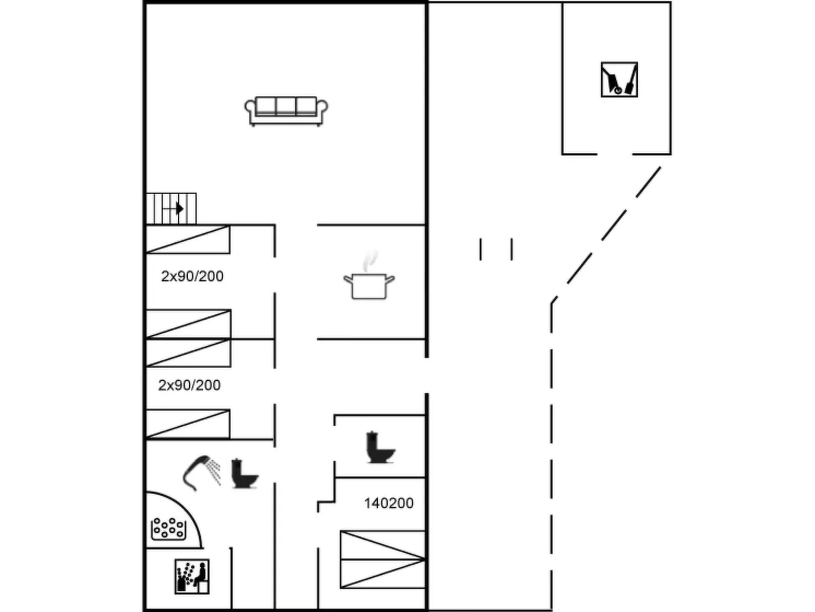 "Osmo" - 900m from the sea