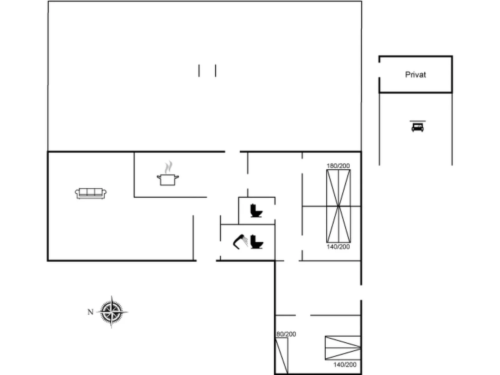 "Ilkka" - 220m from the sea