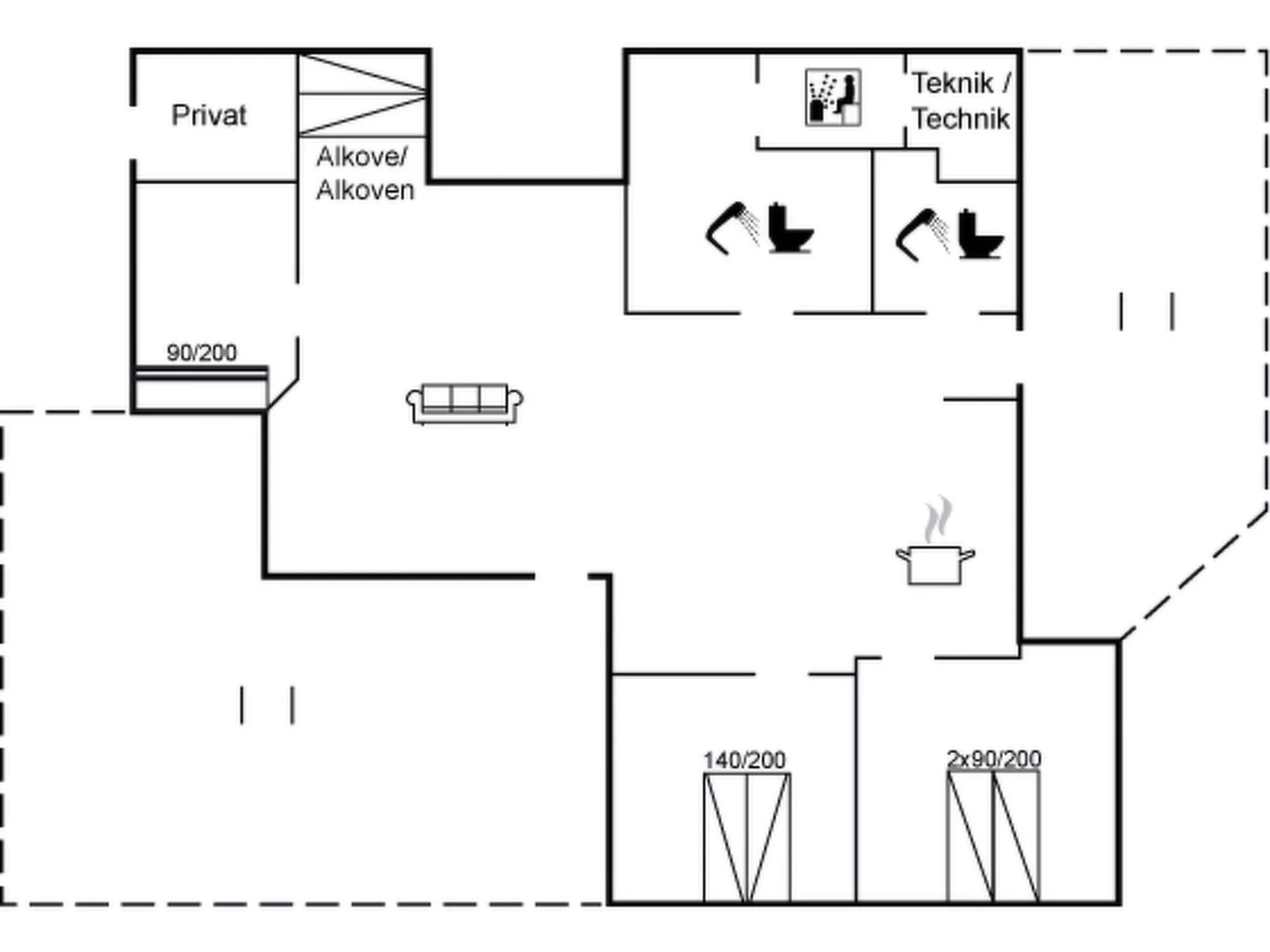 "Franzisca" - 700m from the sea