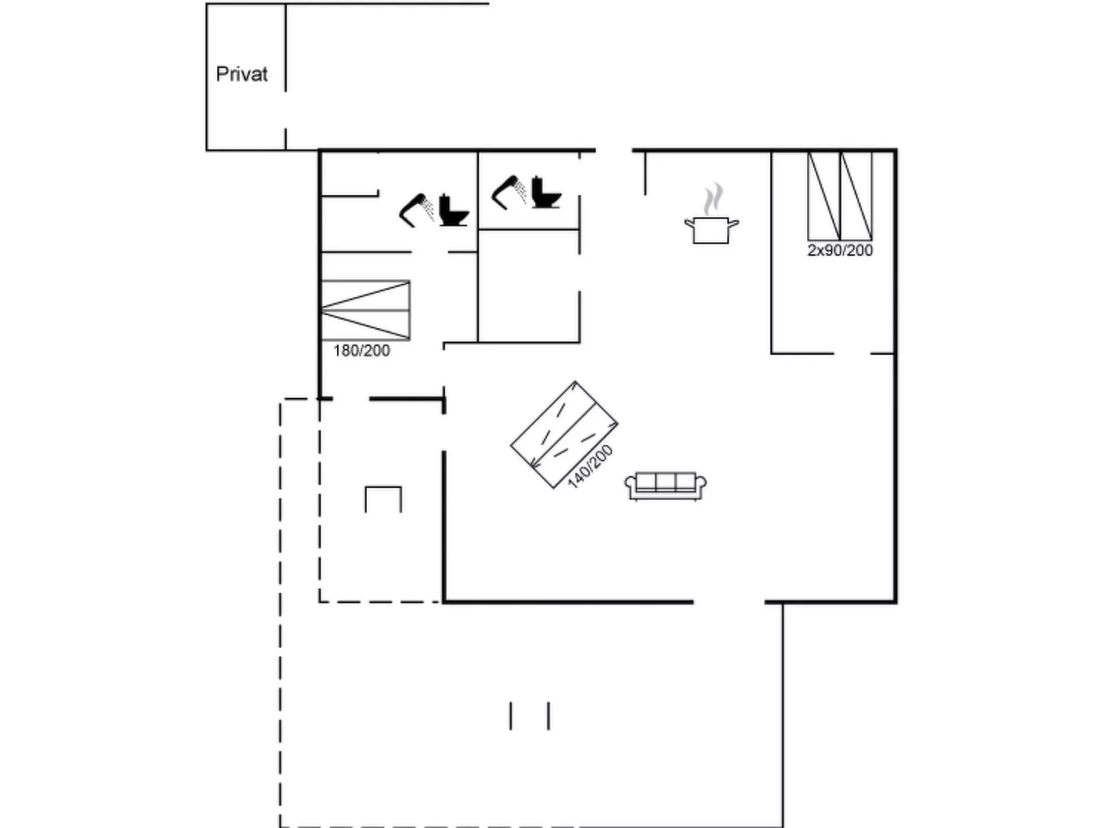 "Aaran" - 700m from the sea