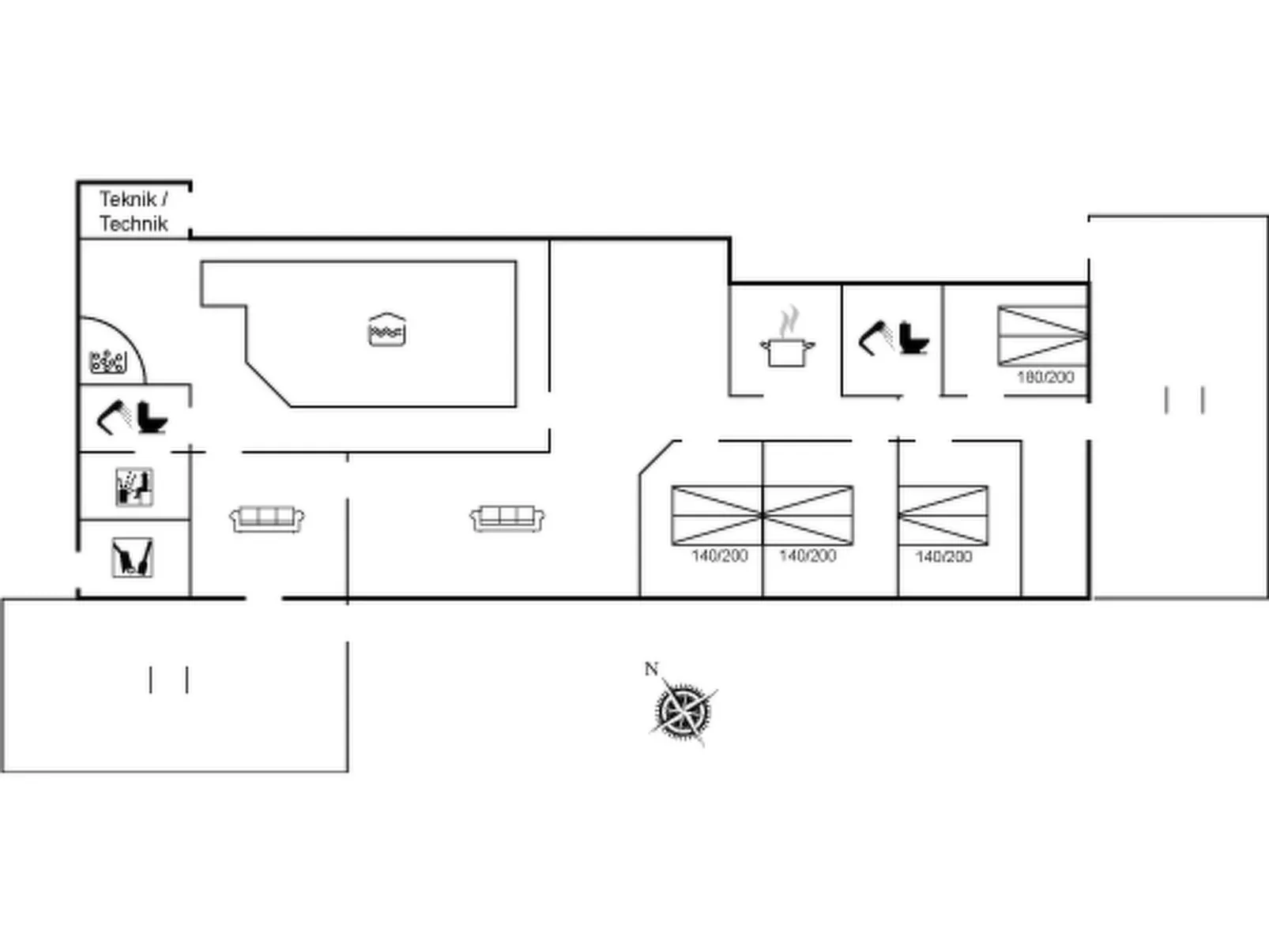 "Jenvold" - 600m from the sea