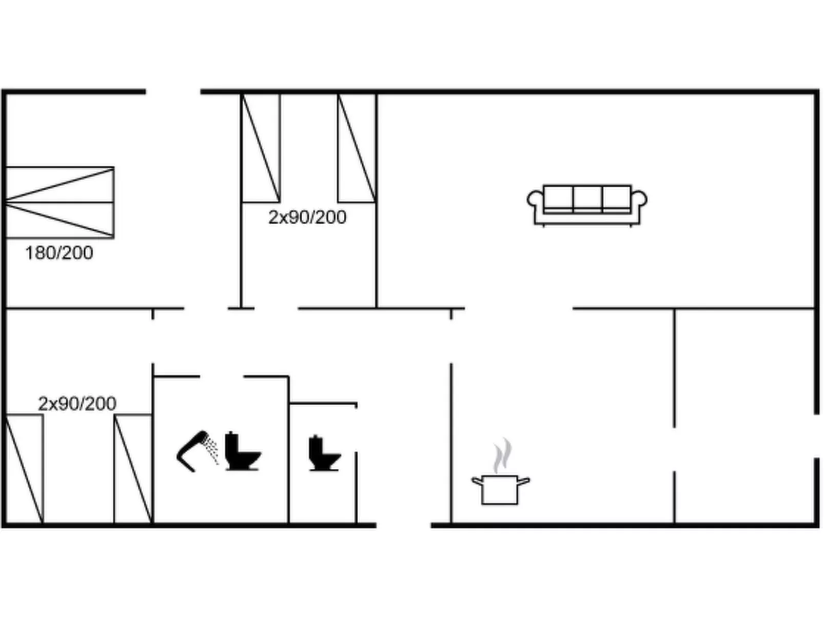 "Maleen" - 150m to the fjord