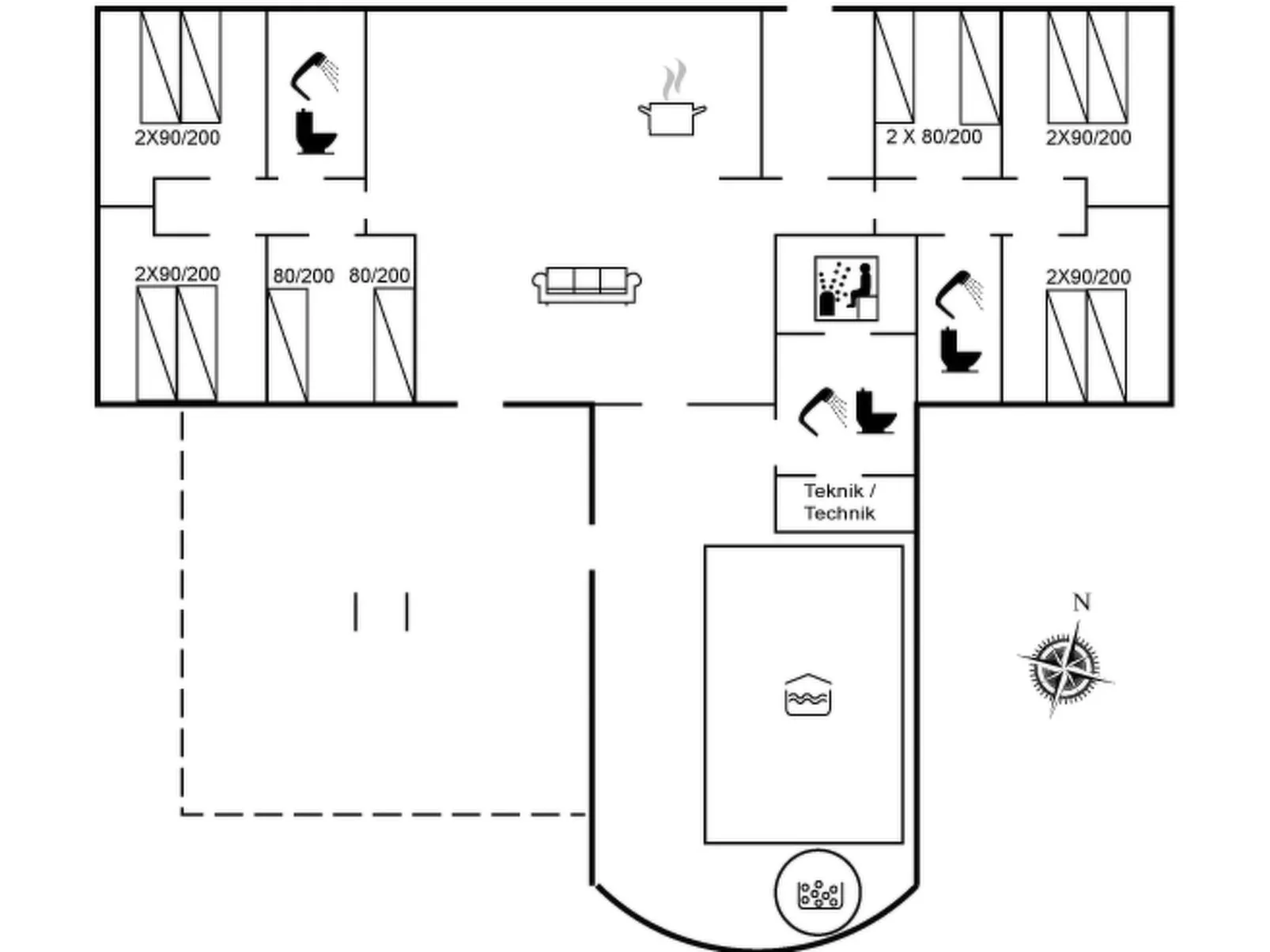 "Rajka" - 800m from the sea