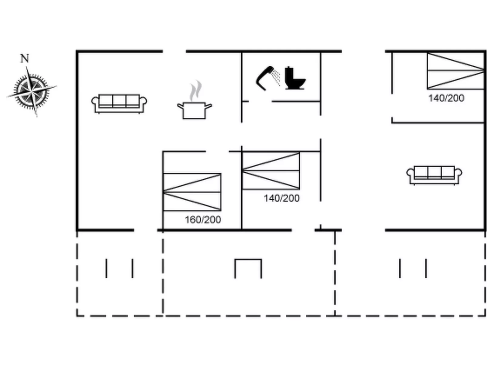 "Iliane" - 450m from the sea