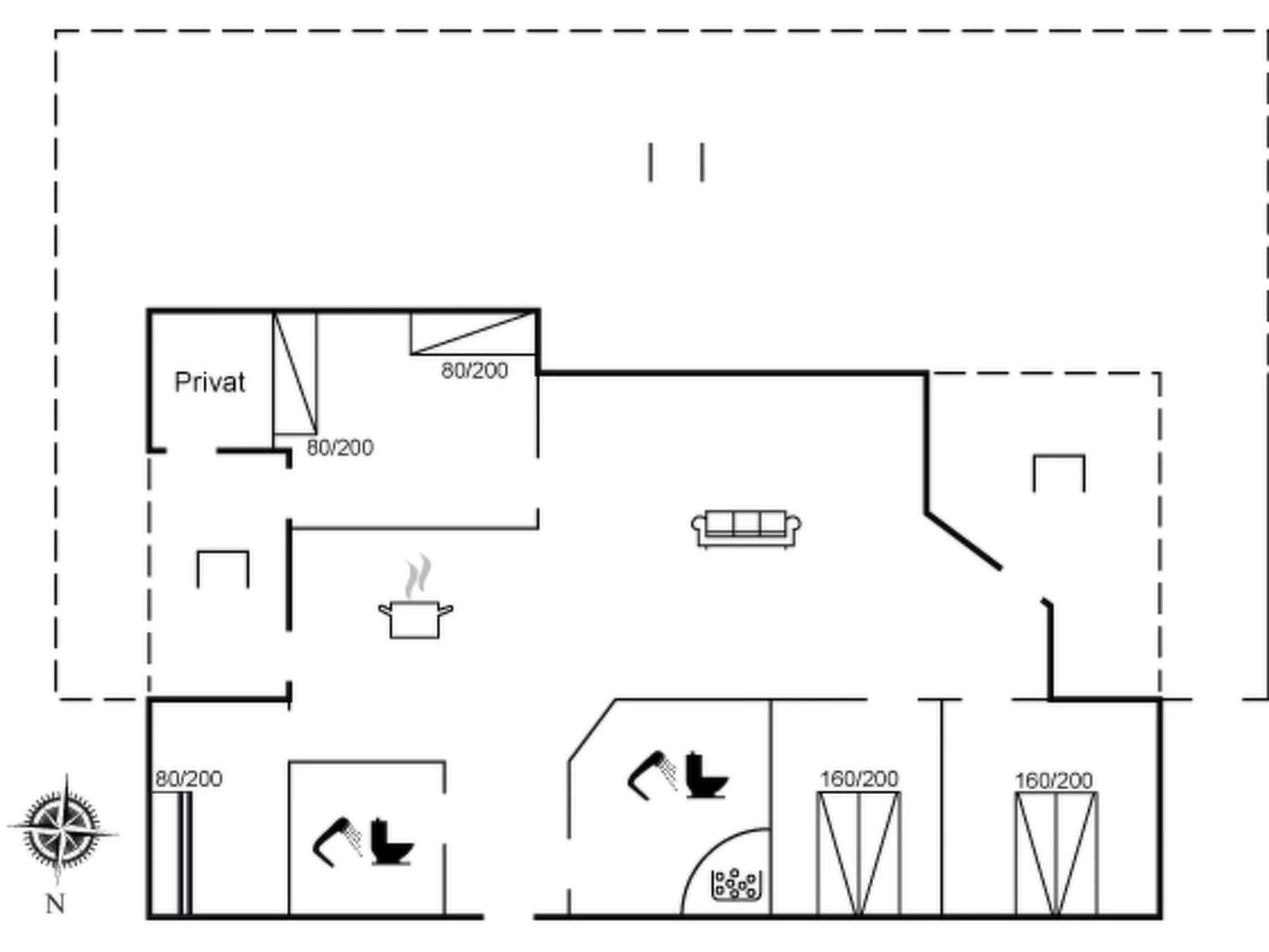 "Rudy" - 800m from the sea