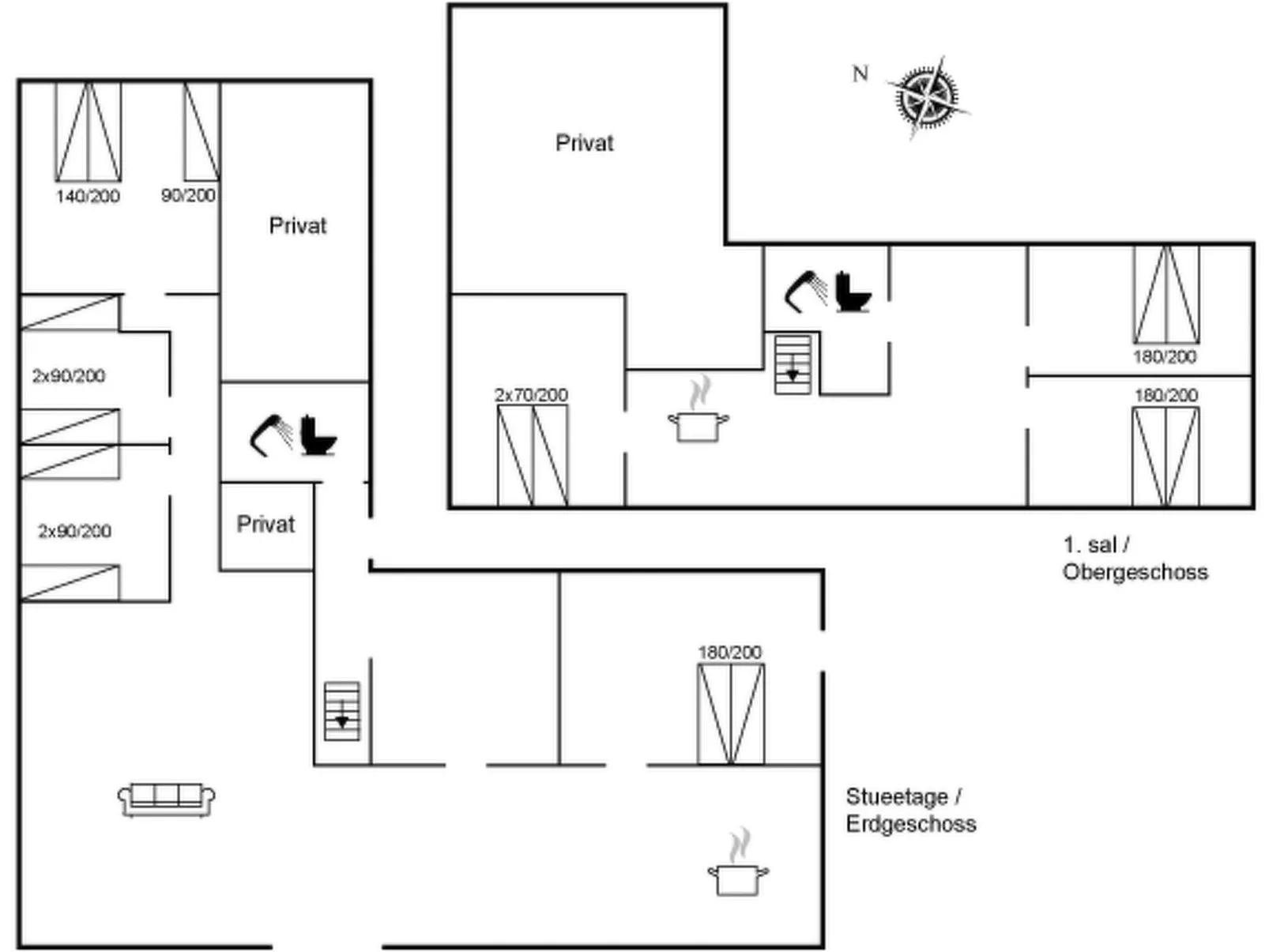 "Fridgerd" - 4.8km from the sea