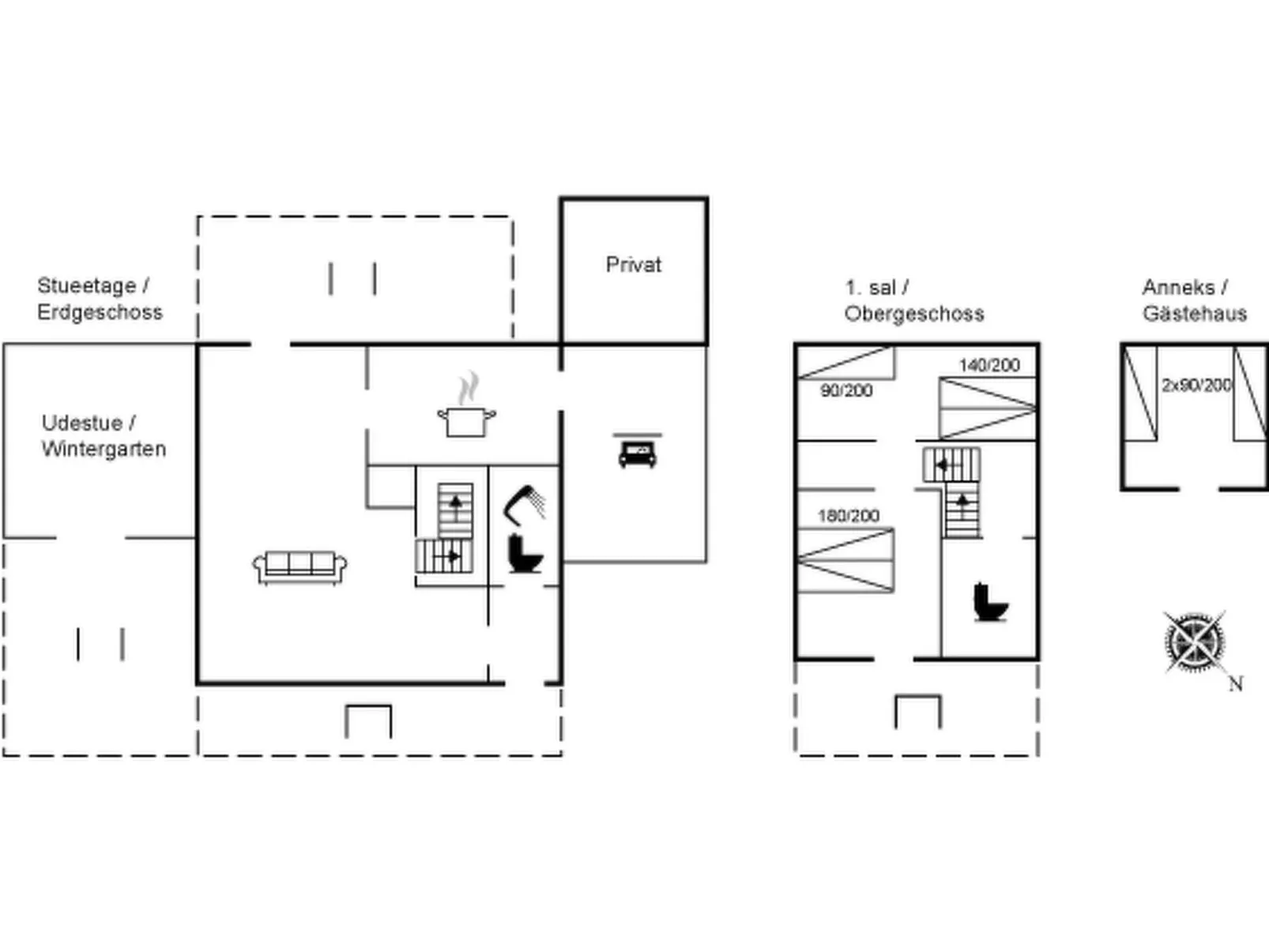 "Fentje" - 200m from the sea