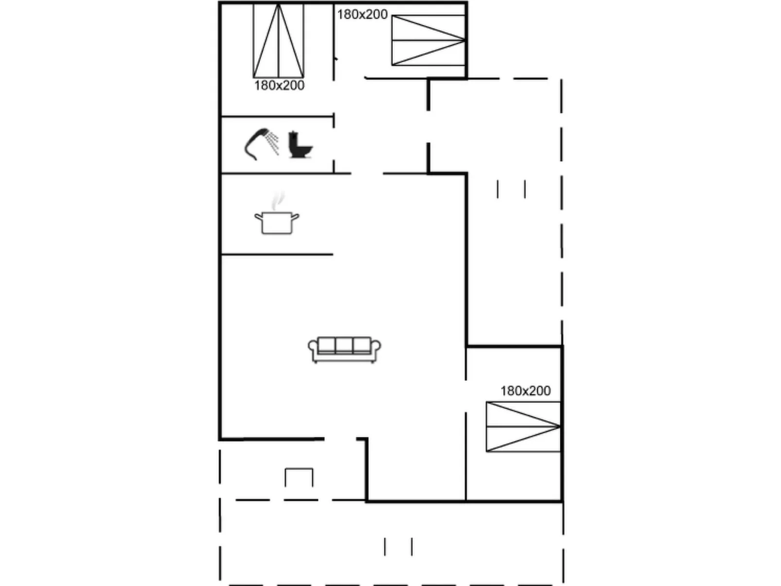 "Nadia" - 1.7km from the sea