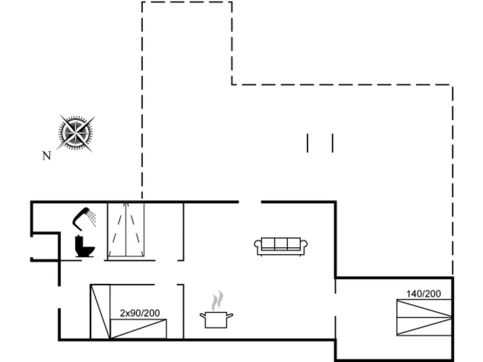 "Fridtjof" - 550m to the fjord