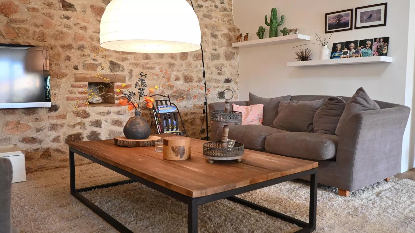 Jardins Fleuries-Woonkamer