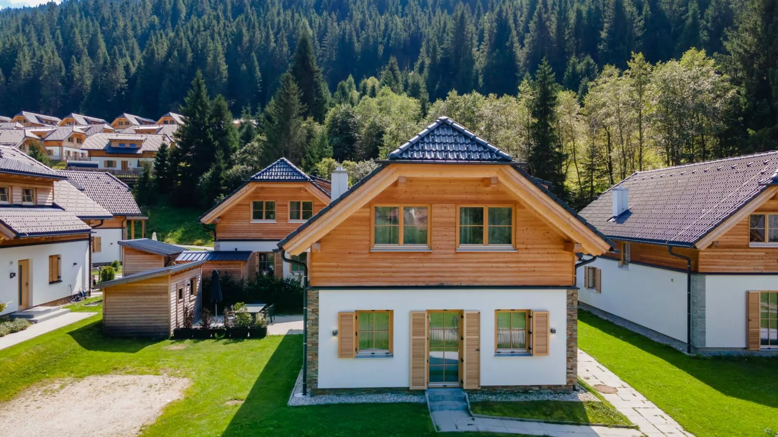 Steier Hütte S-Buitenkant zomer