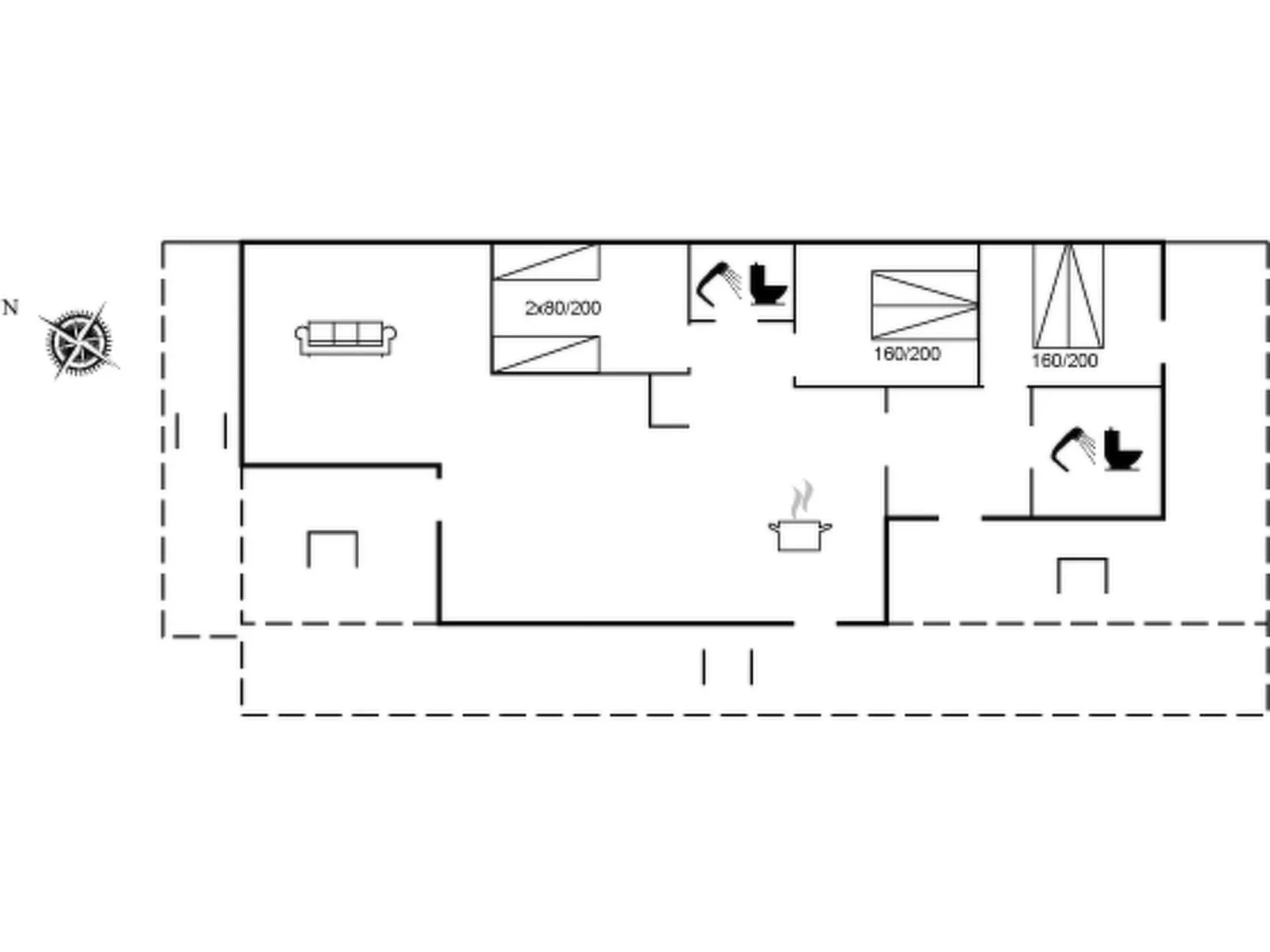"Huldrik" - 100m from the sea