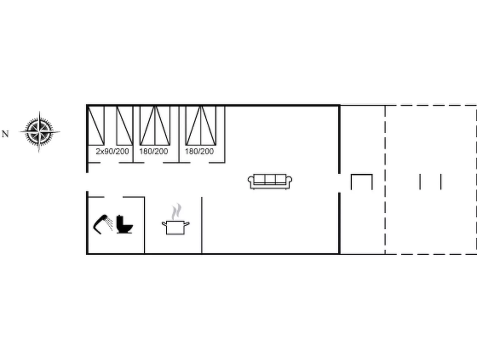 "Guthmund" - 400m from the sea