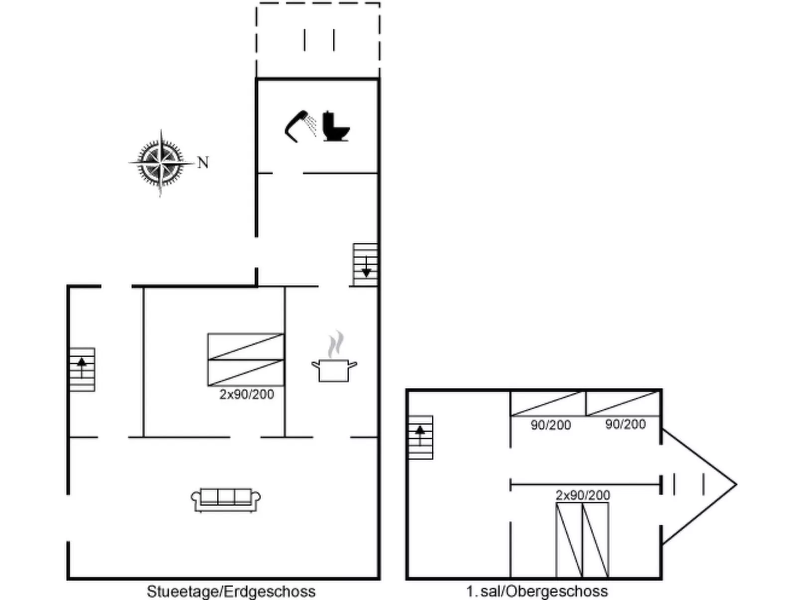 "Hildulf" - 1km from the sea