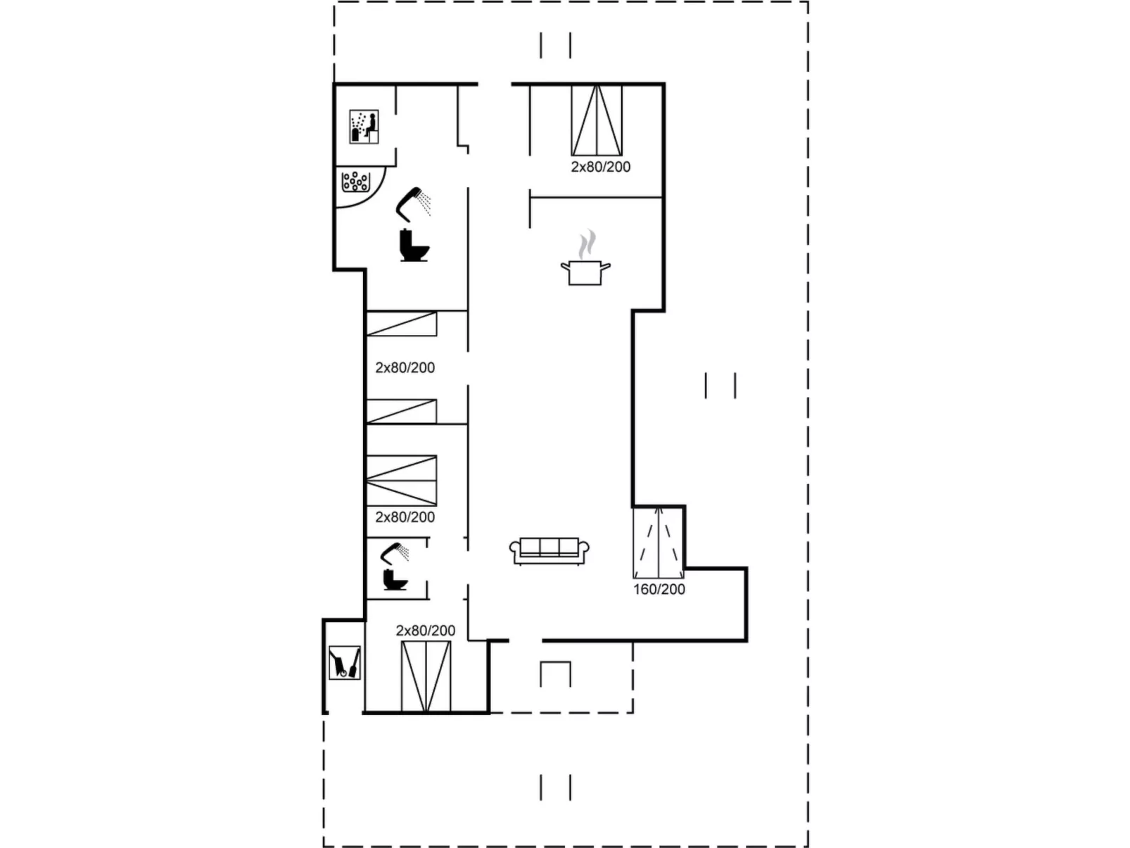 "Rudolf" - 400m from the sea