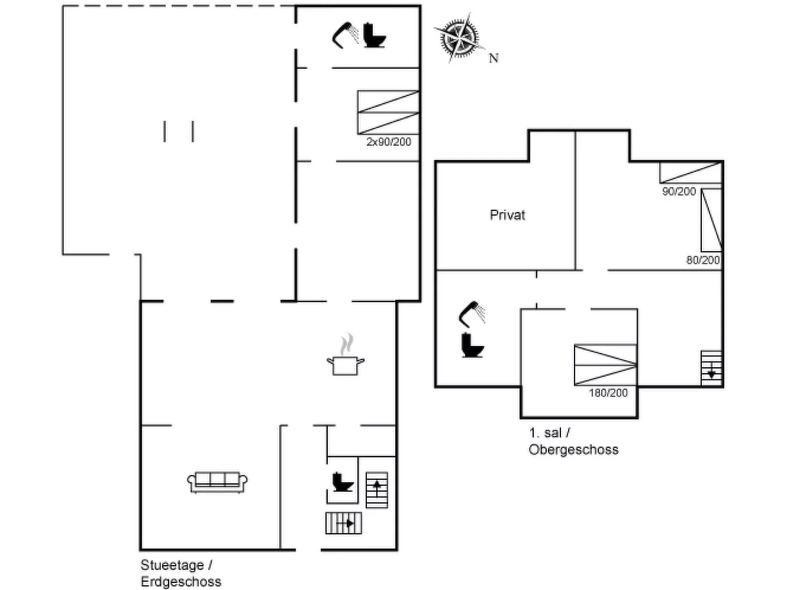 "Gerd" - 400m from the sea