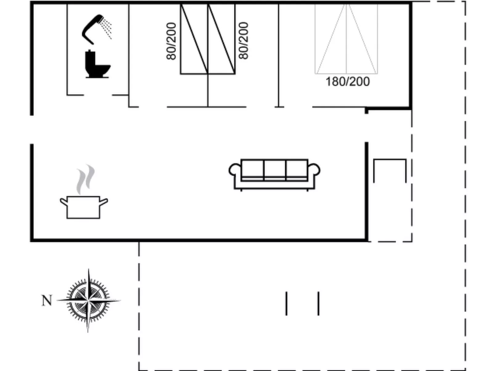 "Cita" - 350m from the sea