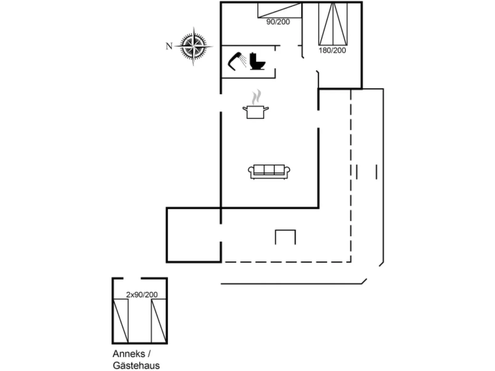 "Aldina" - 400m to the fjord
