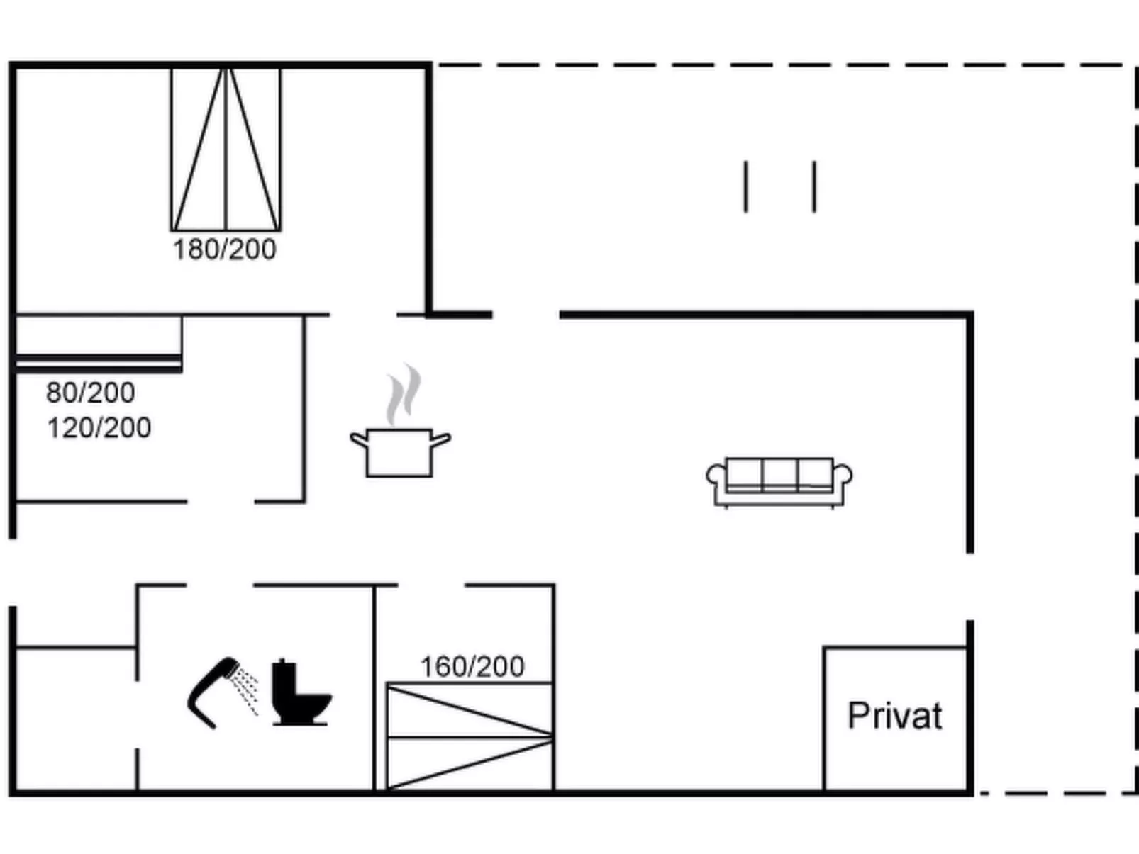 "Terkel" - 800m to the fjord