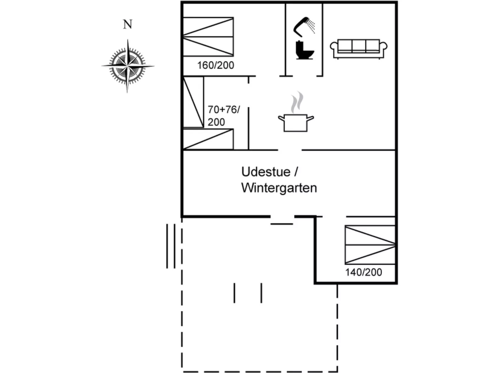 "Gabi" - 30km from the sea