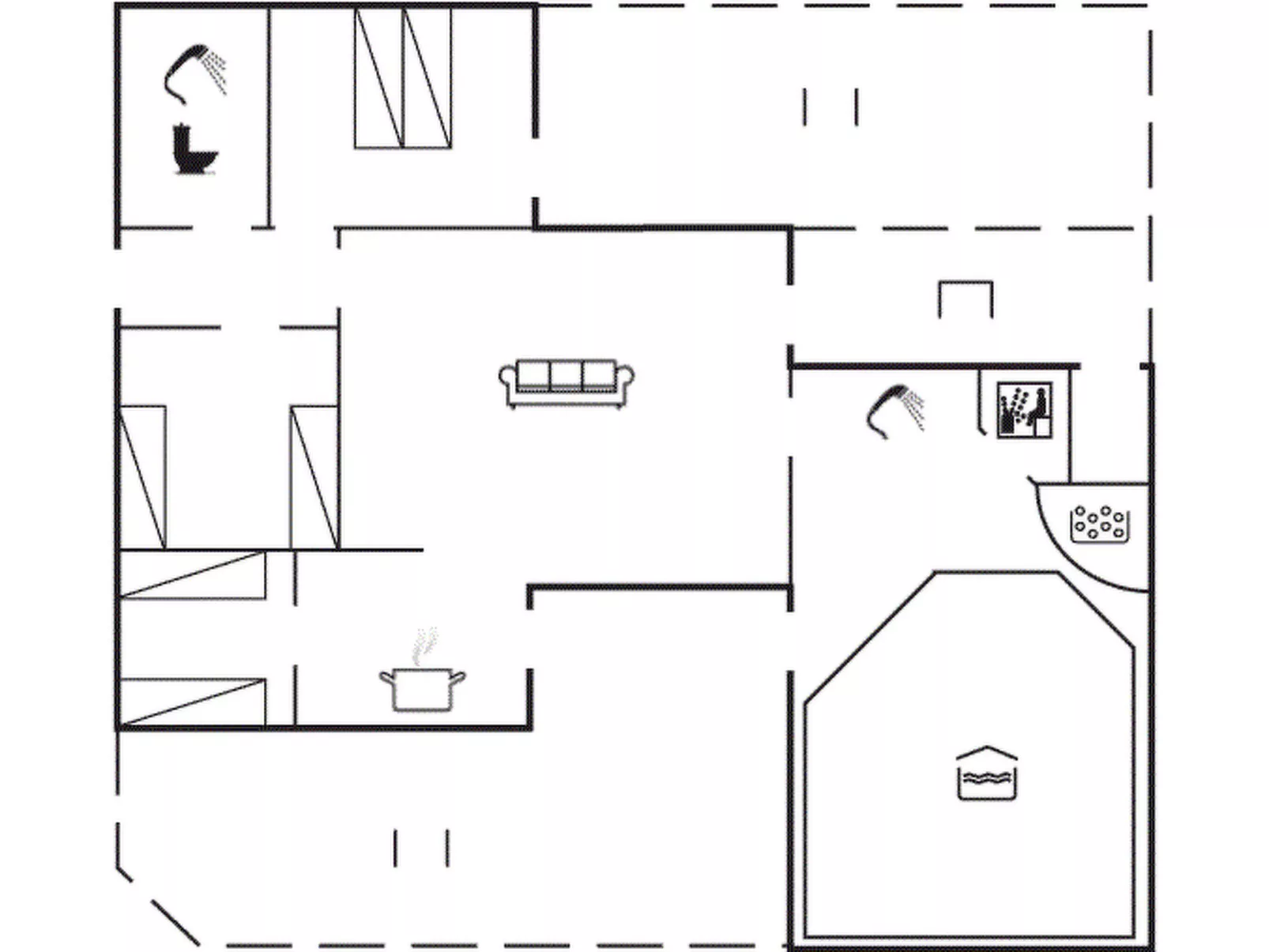 "Hermund" - 100m from the sea