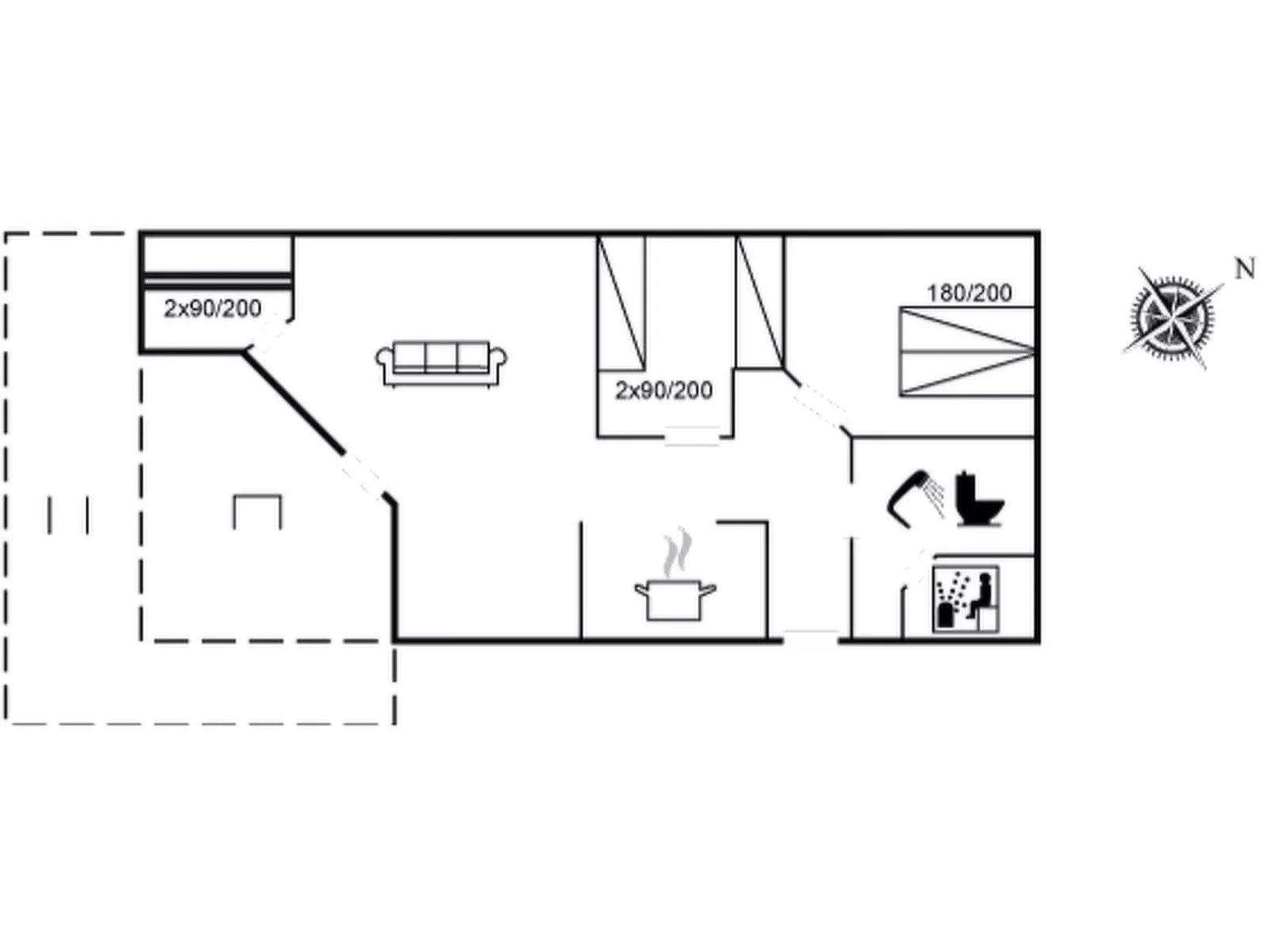 "Åsa" - 500m to the fjord
