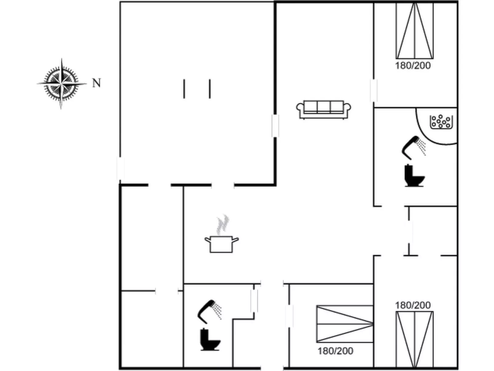 "Ingebrit" - 1.4km from the sea