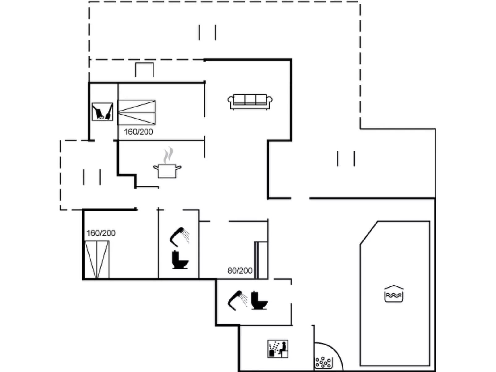 "Tabithe" - 500m from the sea