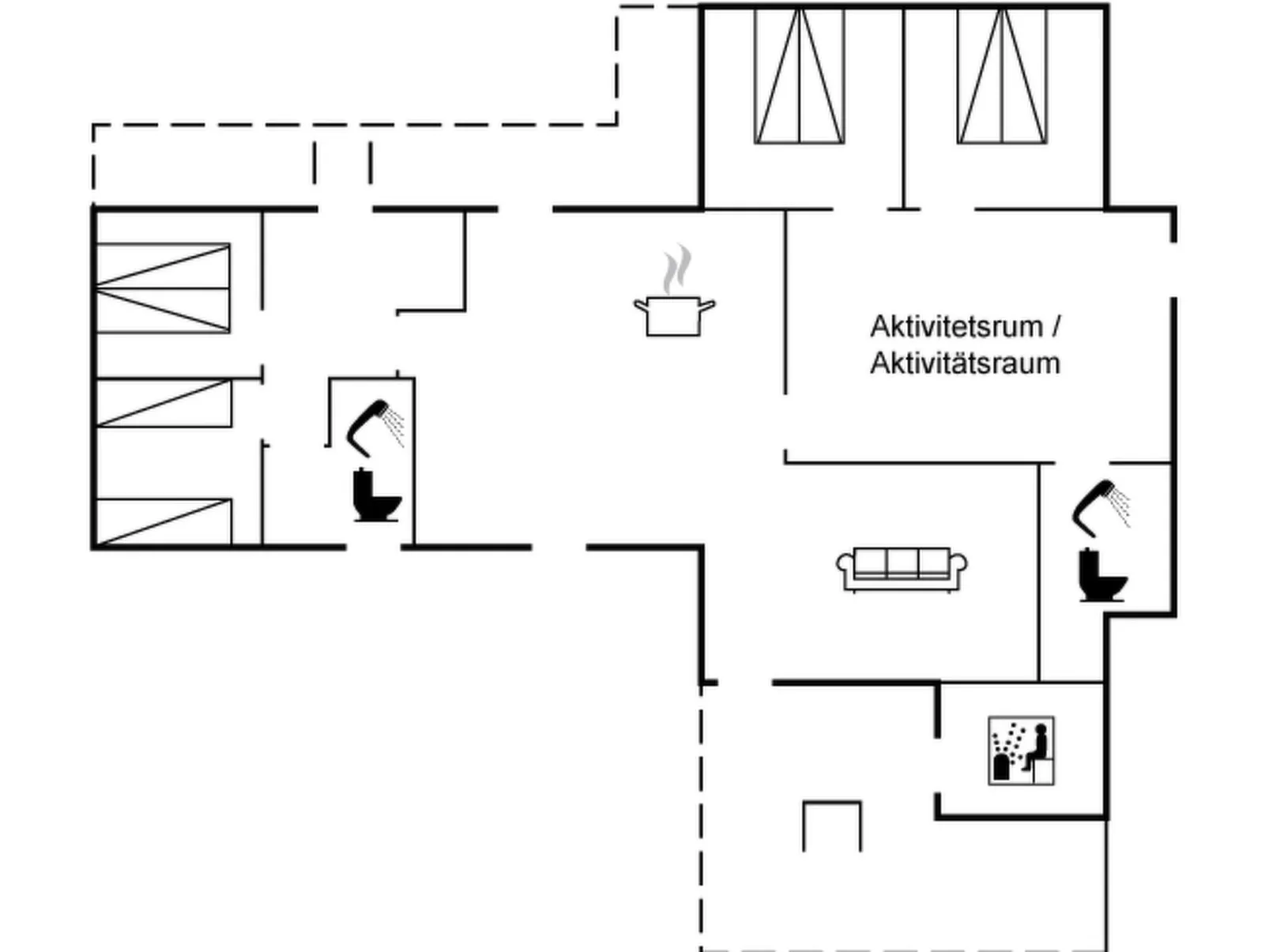 "Henke" - 475m from the sea