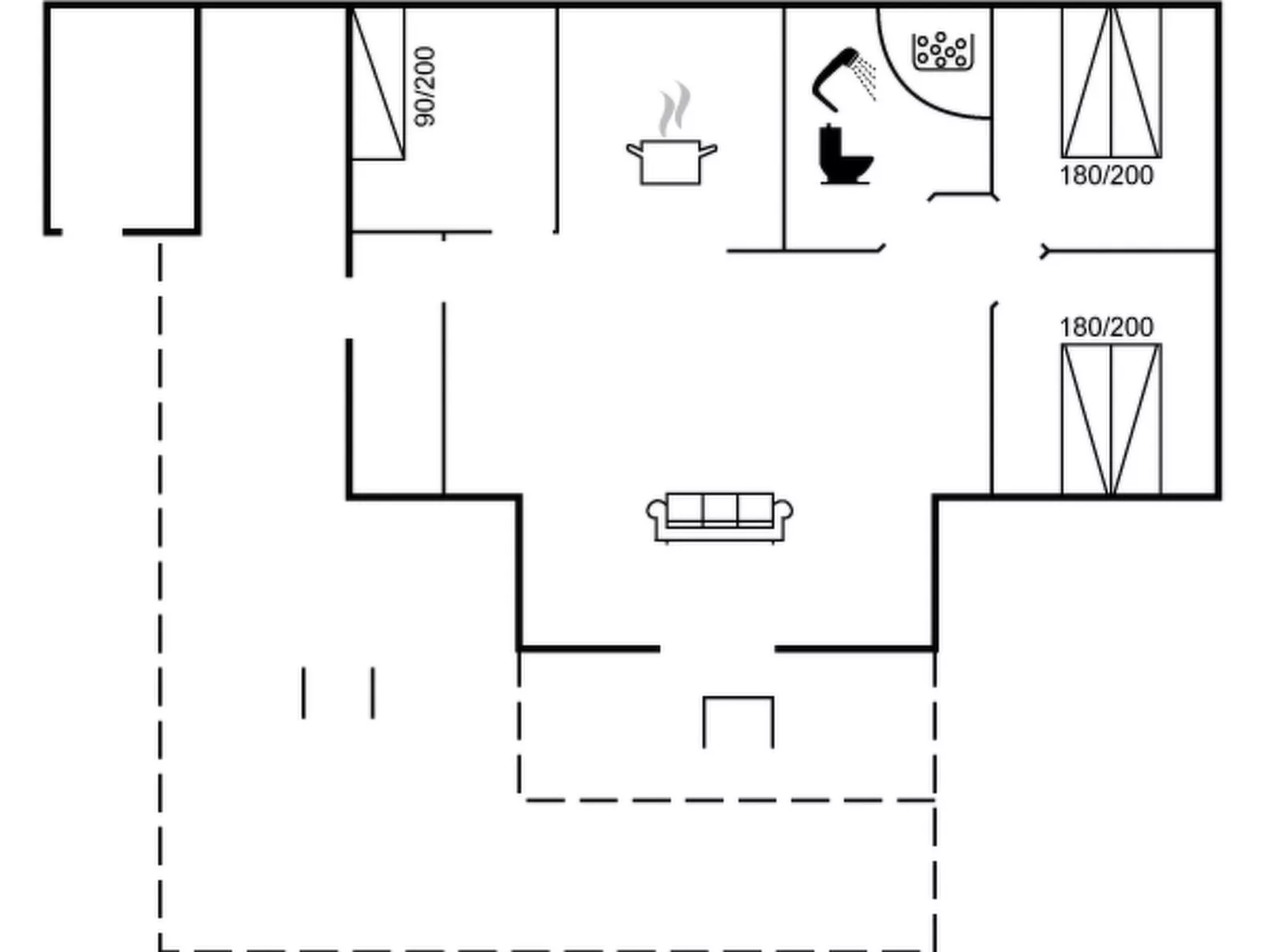 "Sylwia" - 250m to the fjord