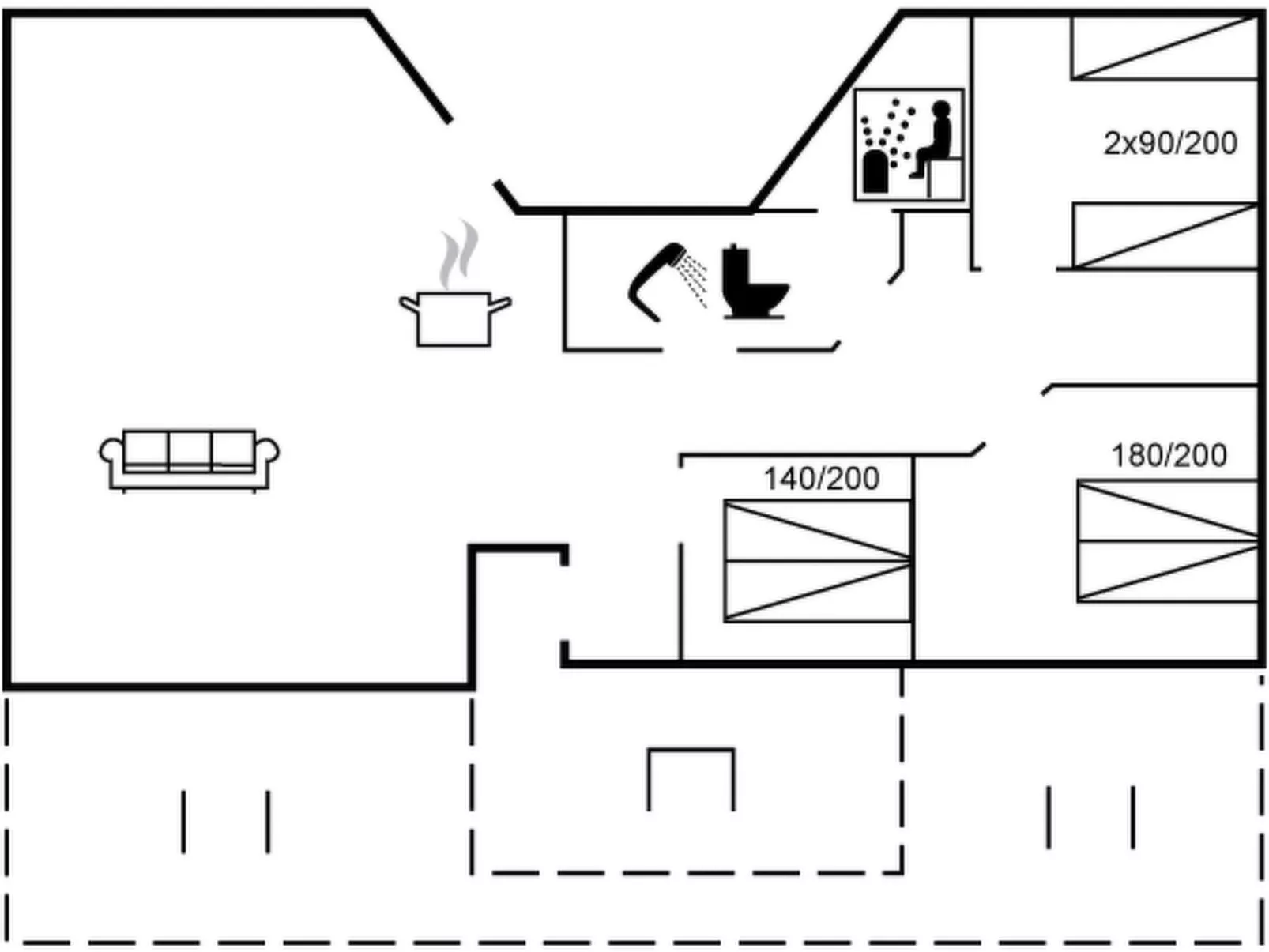 "Hillegonde" - 200m from the sea