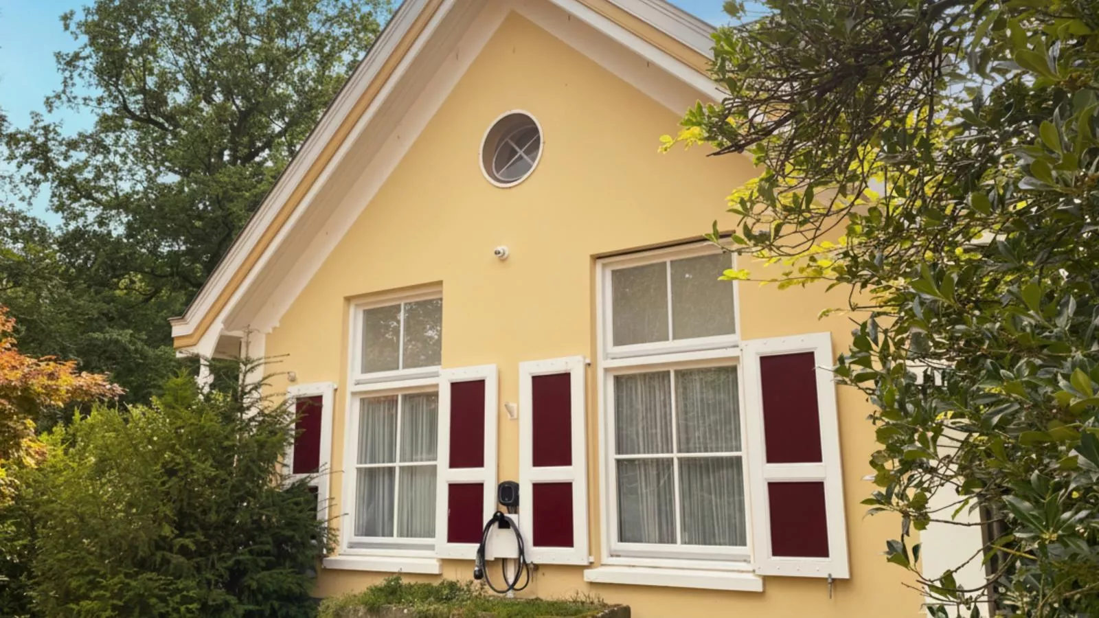 Wellnesshuisje Kalheupink-Buitenkant zomer