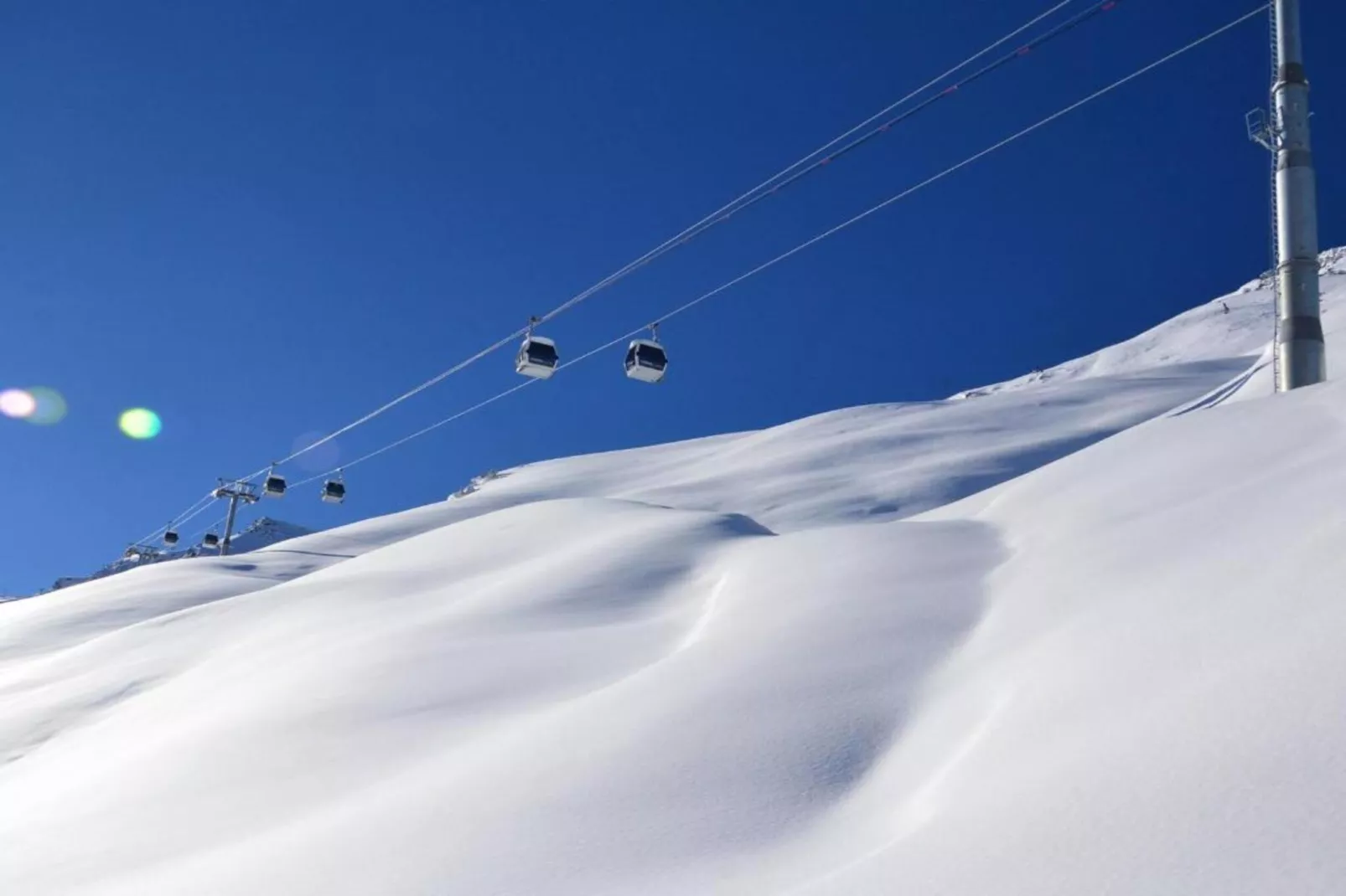 Chalet Etienne-Gebied winter 5km