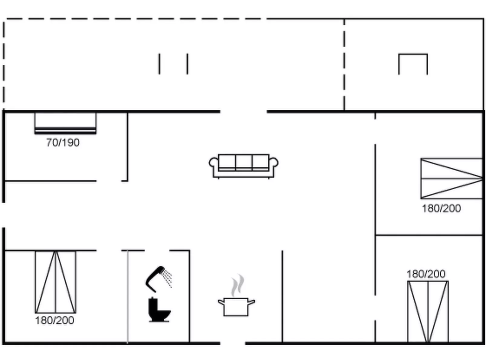 "Rajna" - 500m to the fjord